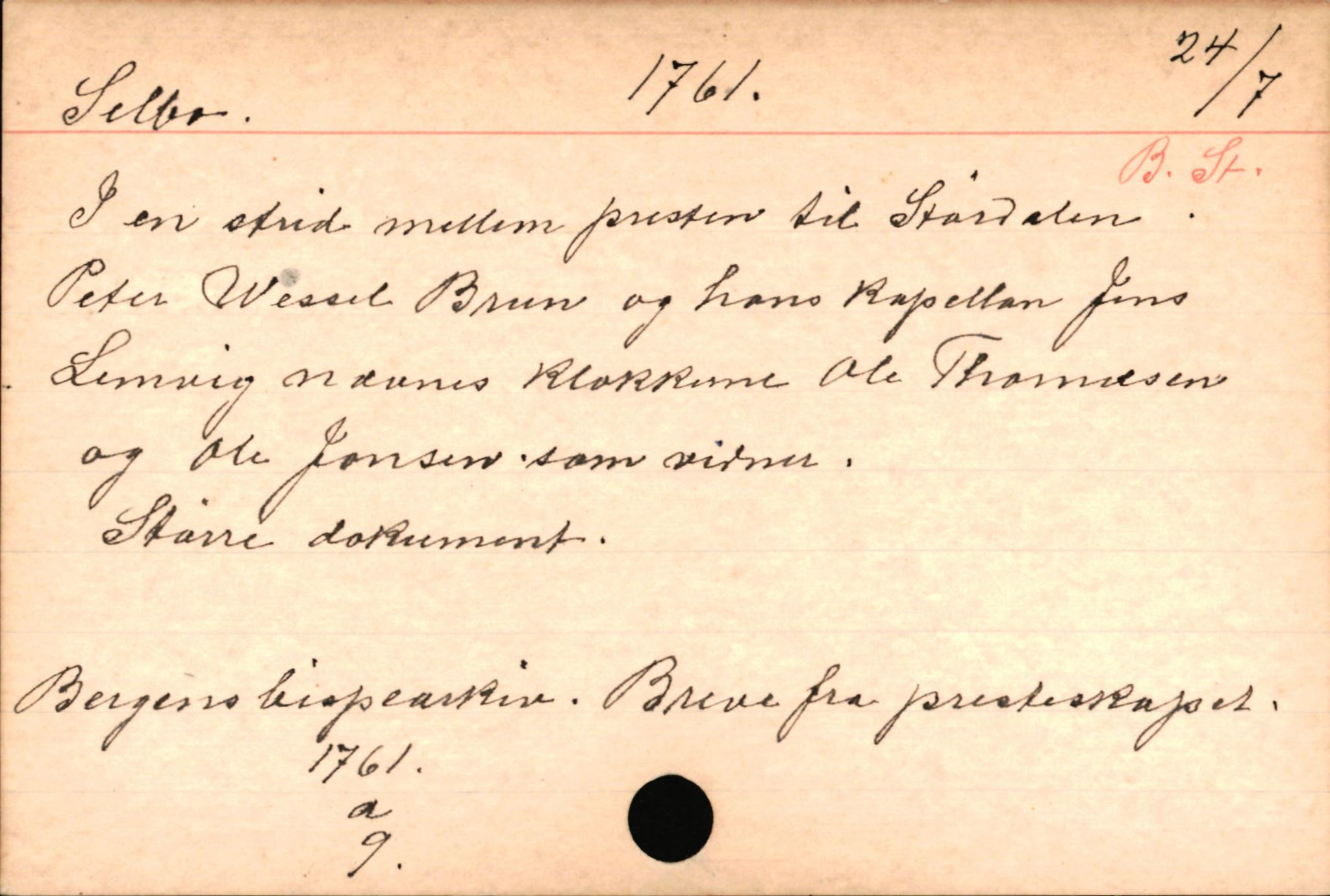 Haugen, Johannes - lærer, AV/SAB-SAB/PA-0036/01/L0001: Om klokkere og lærere, 1521-1904, p. 10560