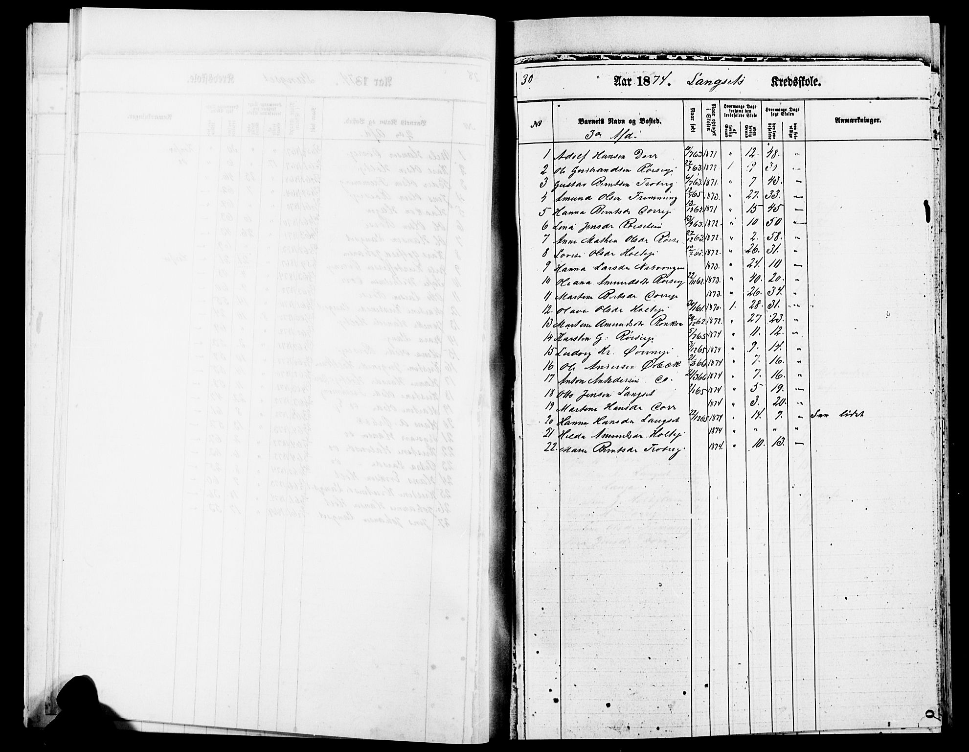 Eidsvoll prestekontor Kirkebøker, AV/SAO-A-10888/O/Oa/L0004: Other parish register no. 4, 1870-1896, p. 30