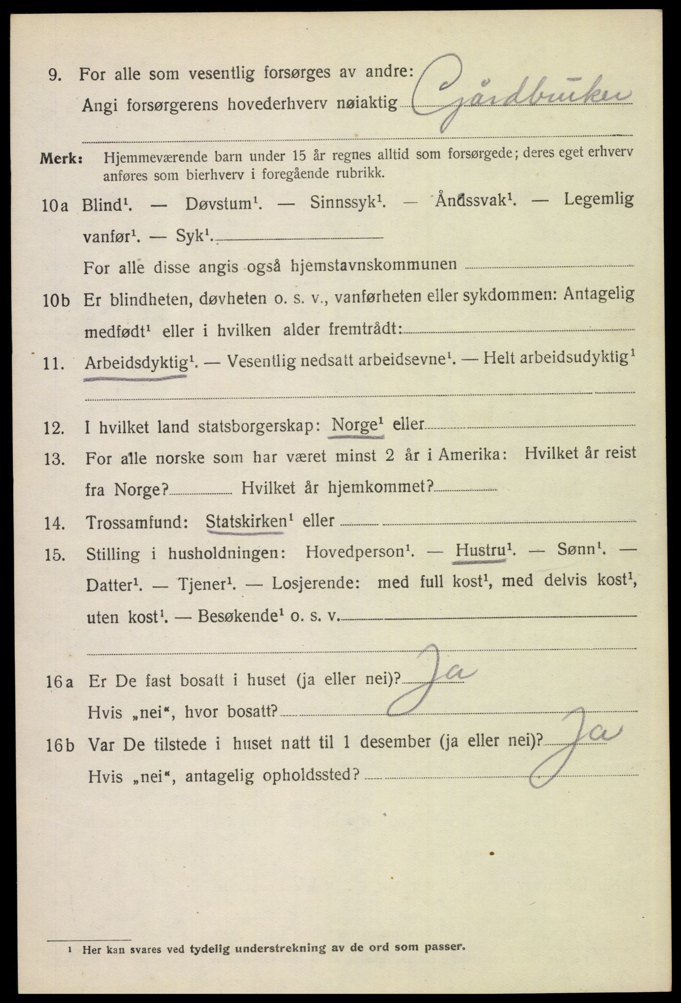 SAH, 1920 census for Eidskog, 1920, p. 11274