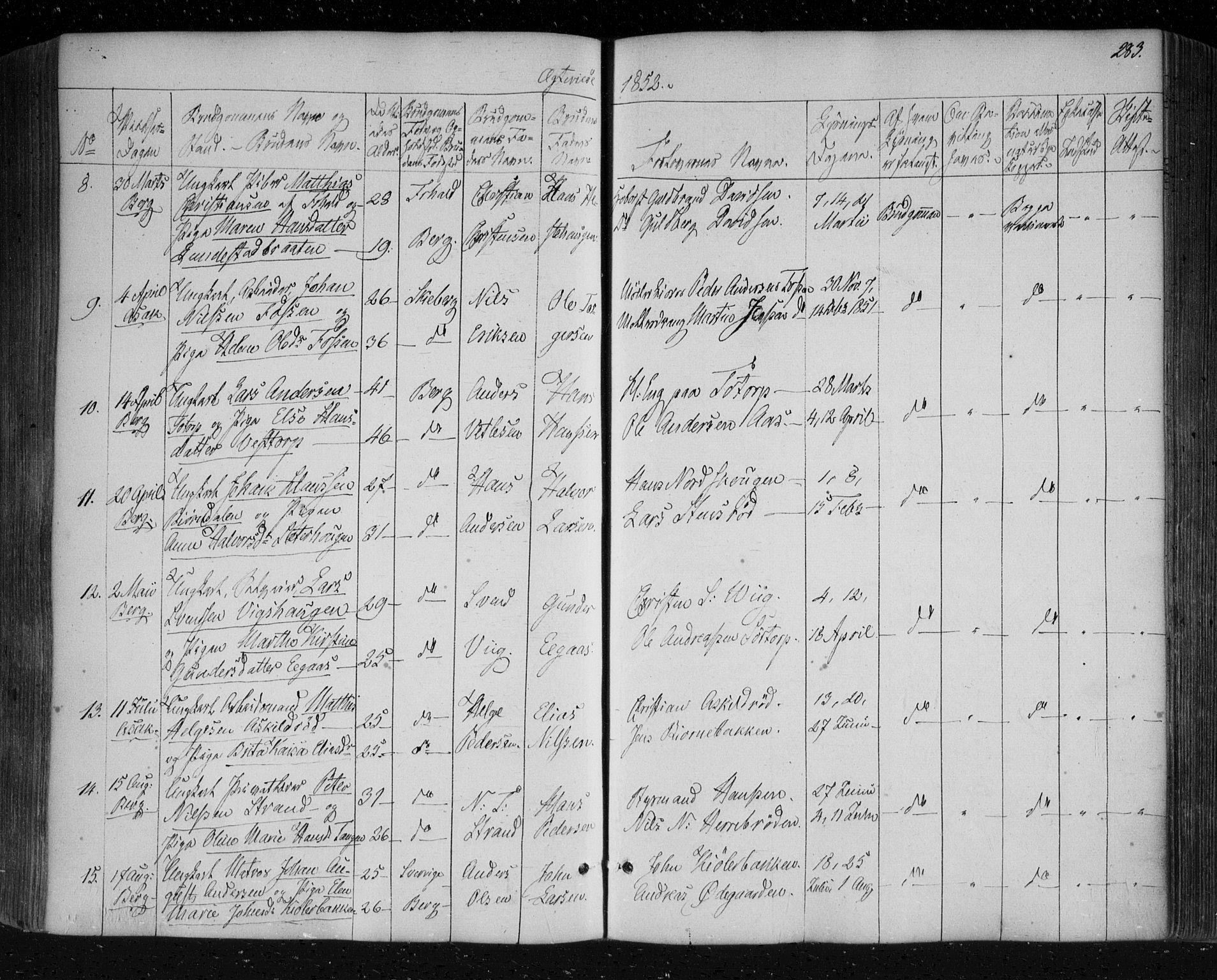 Berg prestekontor Kirkebøker, SAO/A-10902/F/Fa/L0004: Parish register (official) no. I 4, 1843-1860, p. 283