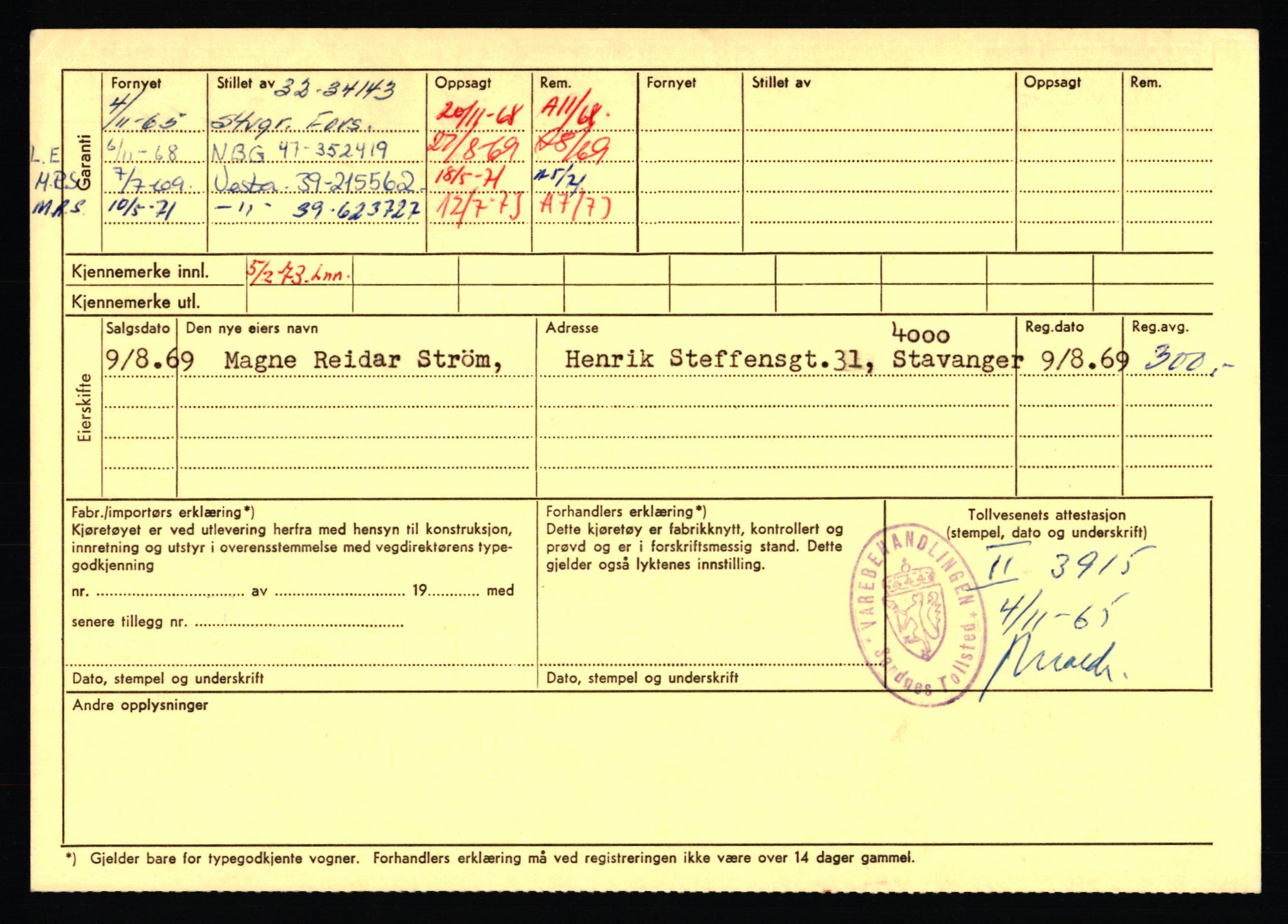 Stavanger trafikkstasjon, AV/SAST-A-101942/0/F/L0053: L-52900 - L-54199, 1930-1971, p. 2276