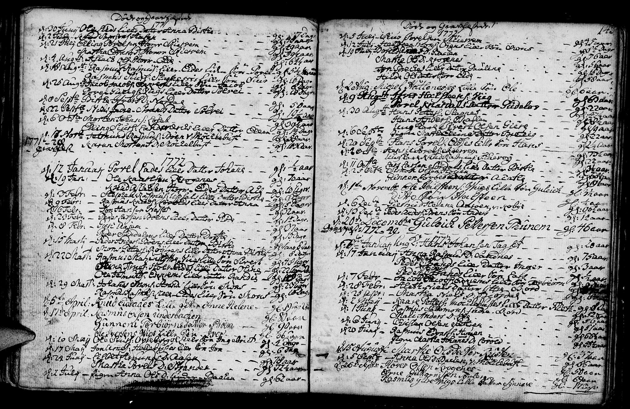 Ministerialprotokoller, klokkerbøker og fødselsregistre - Møre og Romsdal, SAT/A-1454/501/L0002: Parish register (official) no. 501A02, 1760-1816, p. 143