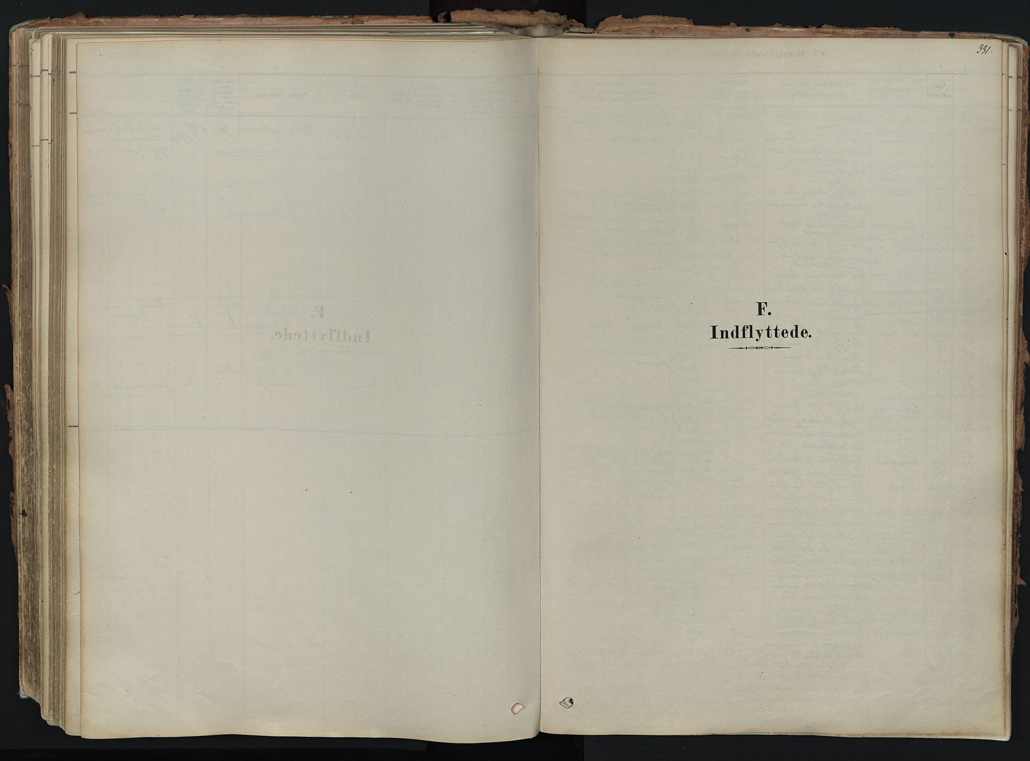 Hof kirkebøker, AV/SAKO-A-64/F/Fa/L0007: Parish register (official) no. I 7, 1878-1940, p. 331