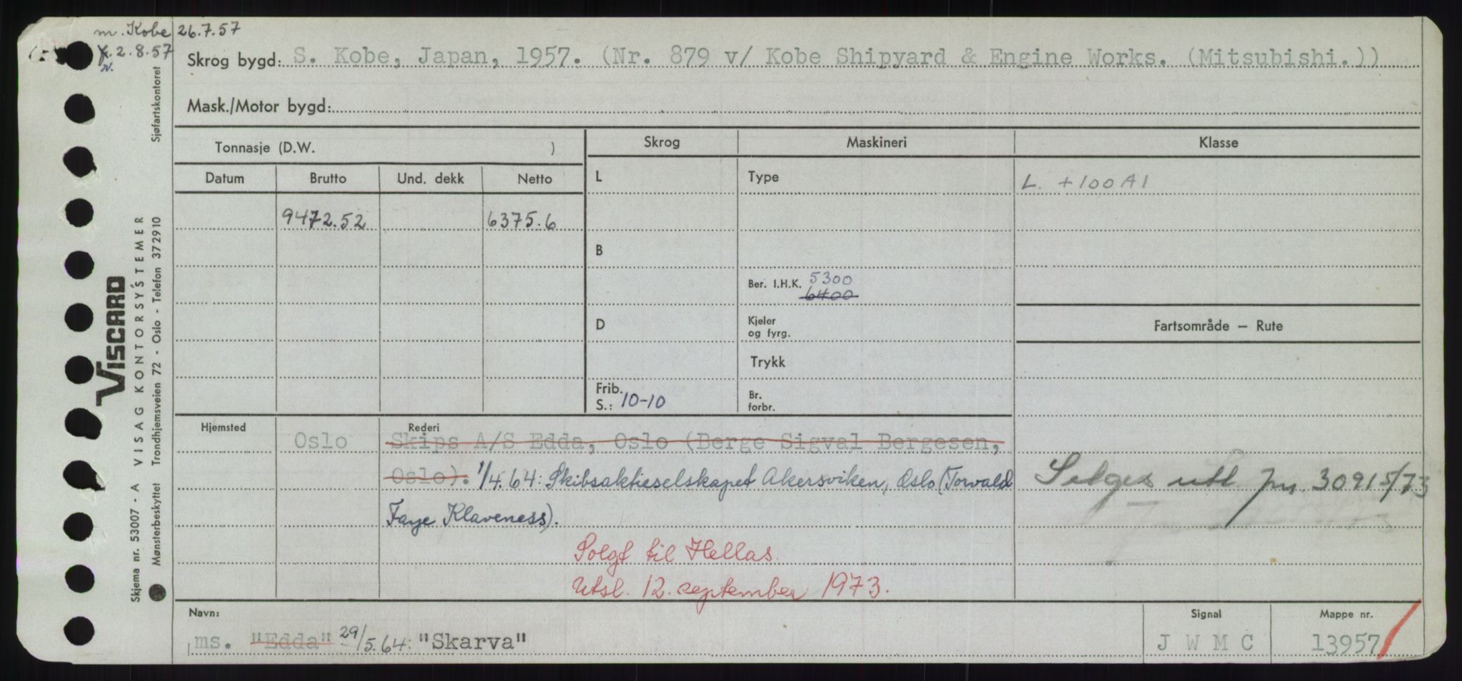 Sjøfartsdirektoratet med forløpere, Skipsmålingen, AV/RA-S-1627/H/Hd/L0034: Fartøy, Sk-Slå, p. 85