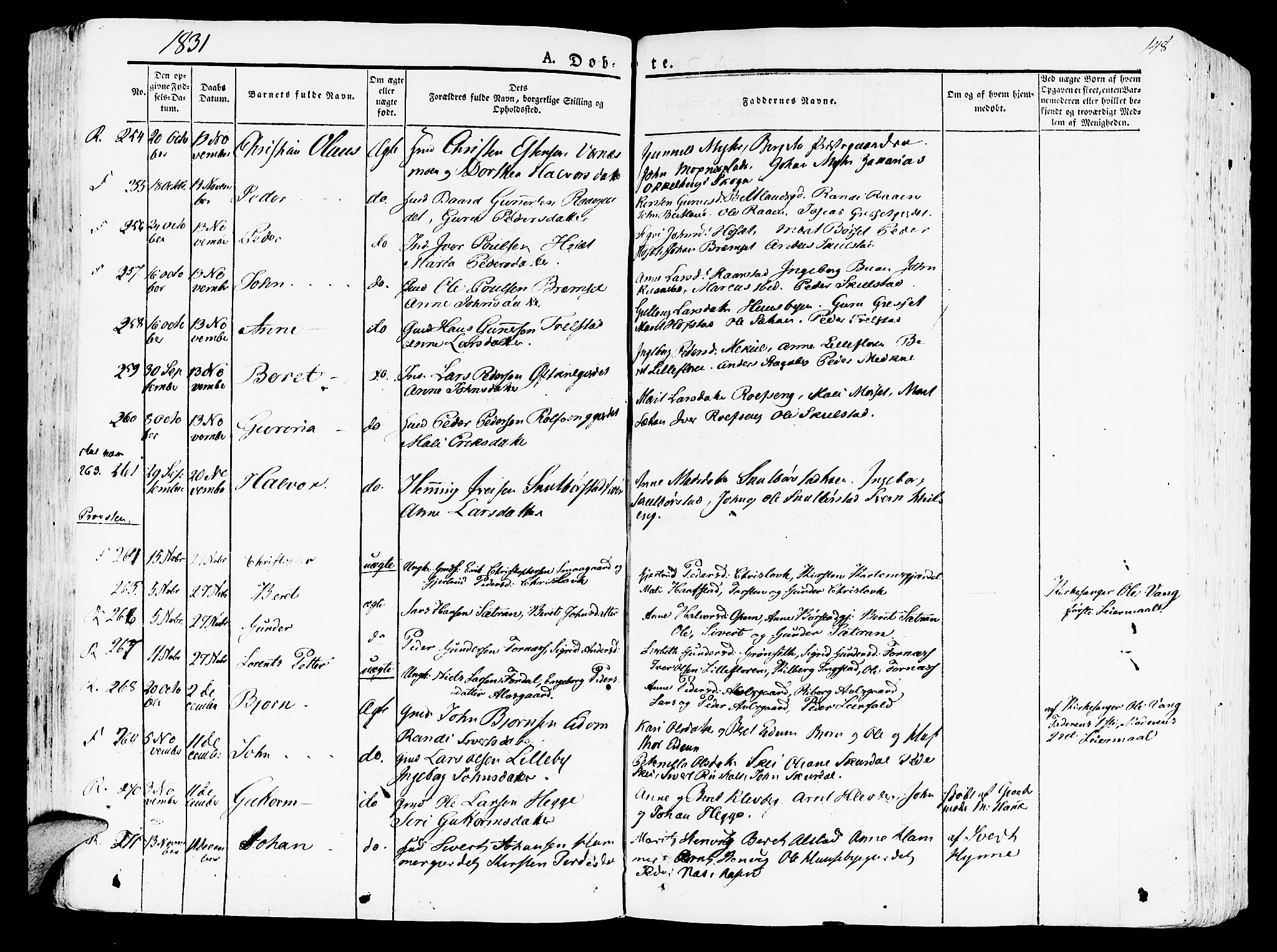 Ministerialprotokoller, klokkerbøker og fødselsregistre - Nord-Trøndelag, AV/SAT-A-1458/709/L0070: Parish register (official) no. 709A10, 1820-1832, p. 148