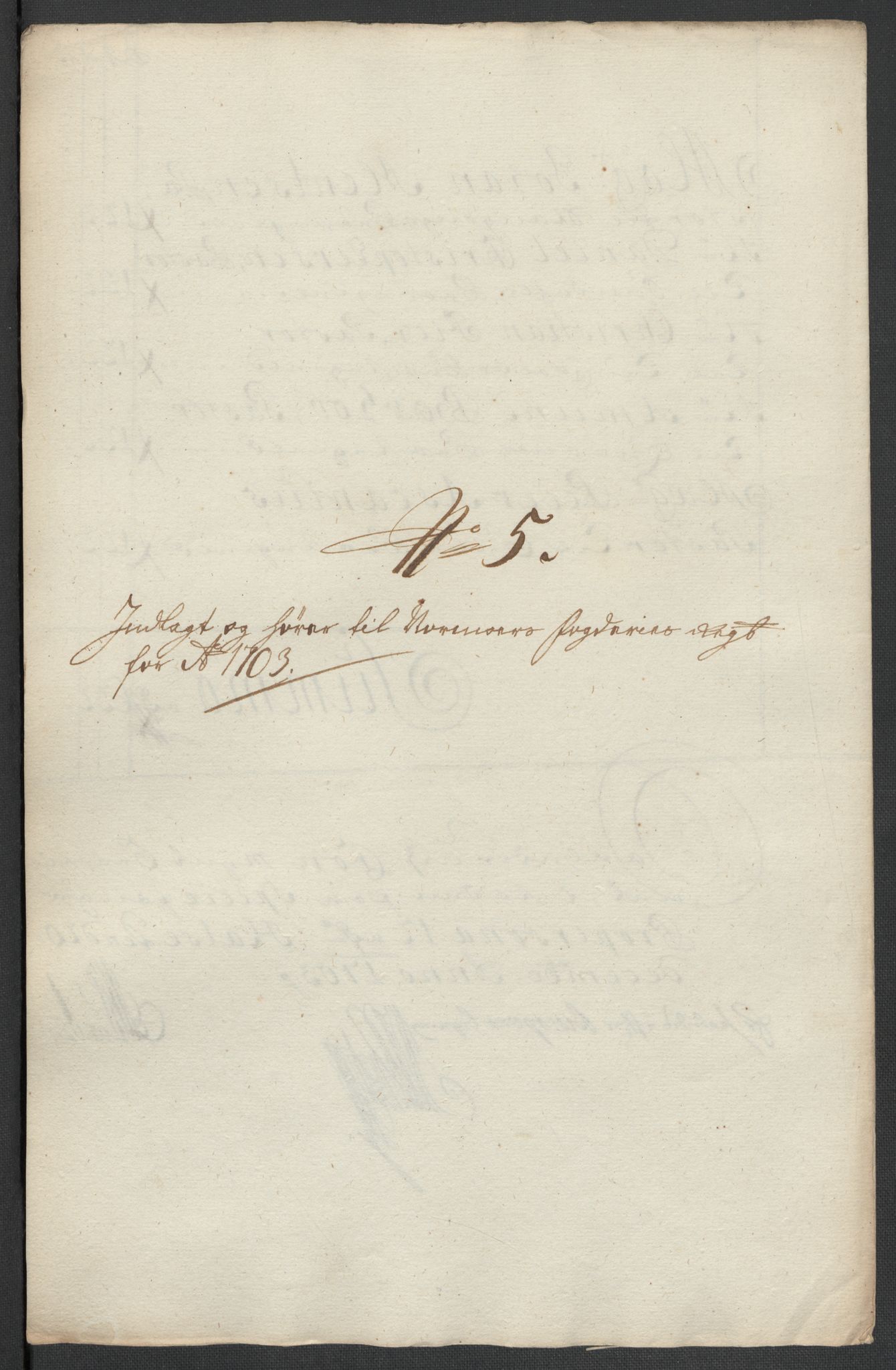 Rentekammeret inntil 1814, Reviderte regnskaper, Fogderegnskap, RA/EA-4092/R56/L3740: Fogderegnskap Nordmøre, 1703-1704, p. 85