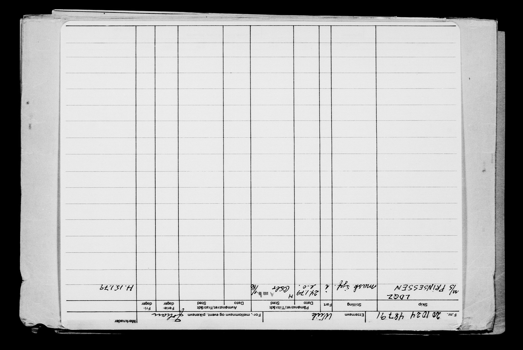 Direktoratet for sjømenn, AV/RA-S-3545/G/Gb/L0237: Hovedkort, 1924, p. 285