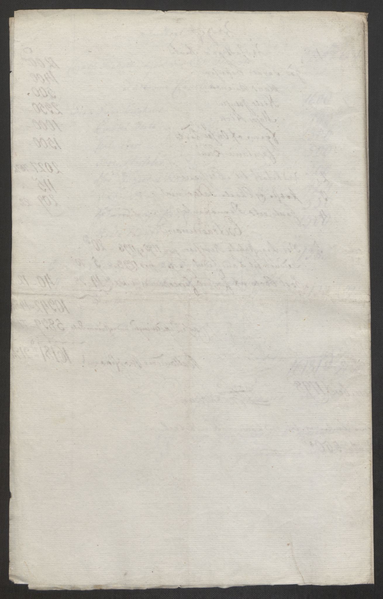 Forsvaret, Den norske kvesthuskasse/krigshospitalkasse, AV/RA-RAFA-1887/F/Fa/L0017: Innkomne brev:, 1782-1807, p. 434