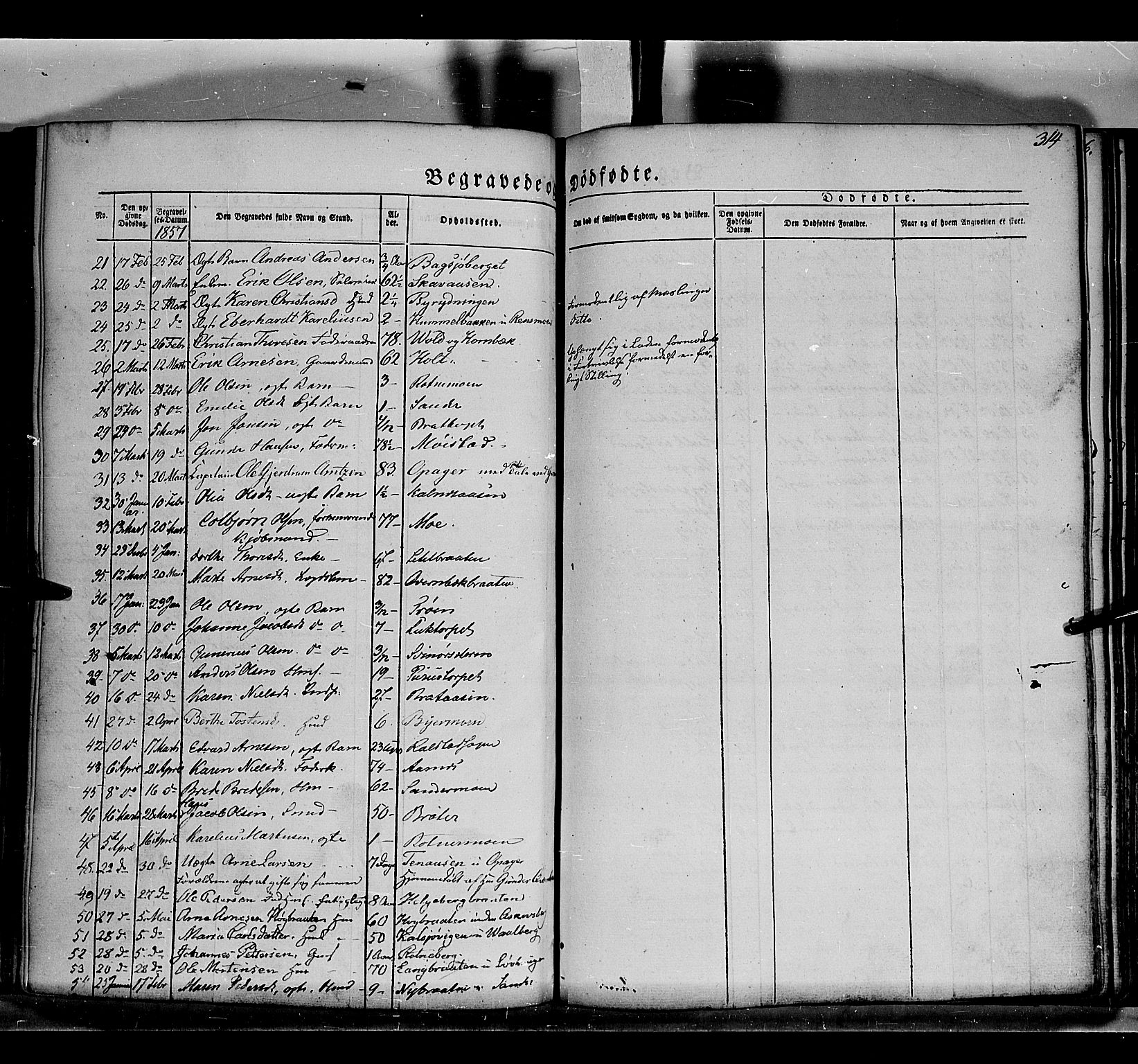 Grue prestekontor, AV/SAH-PREST-036/H/Ha/Haa/L0008: Parish register (official) no. 8, 1847-1858, p. 314