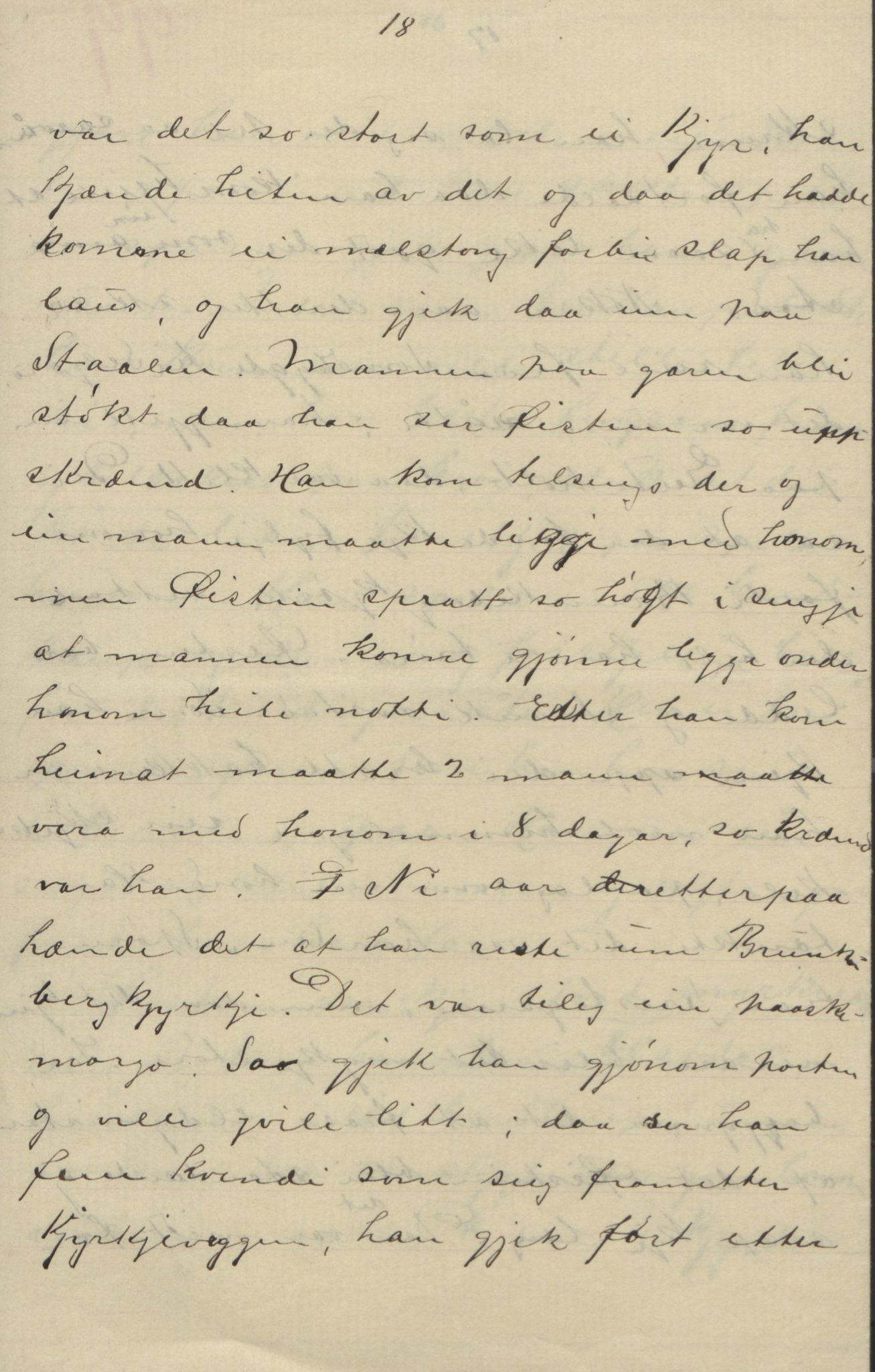 Rikard Berge, TEMU/TGM-A-1003/F/L0004/0053: 101-159 / 157 Manuskript, notatar, brev o.a. Nokre leiker, manuskript, 1906-1908, p. 100