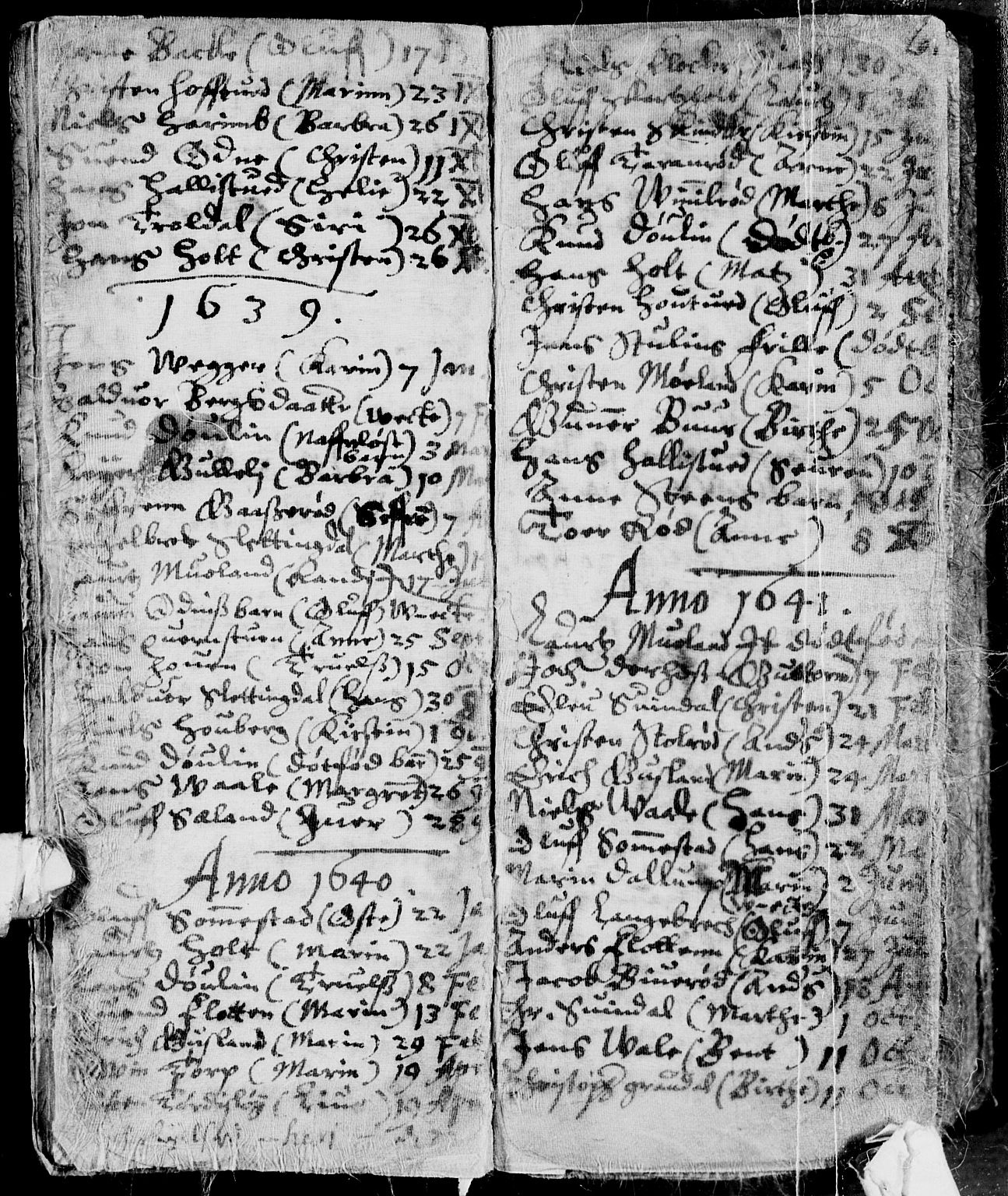 Andebu kirkebøker, SAKO/A-336/F/Fa/L0001: Parish register (official) no. 1 /1, 1623-1738, p. 6