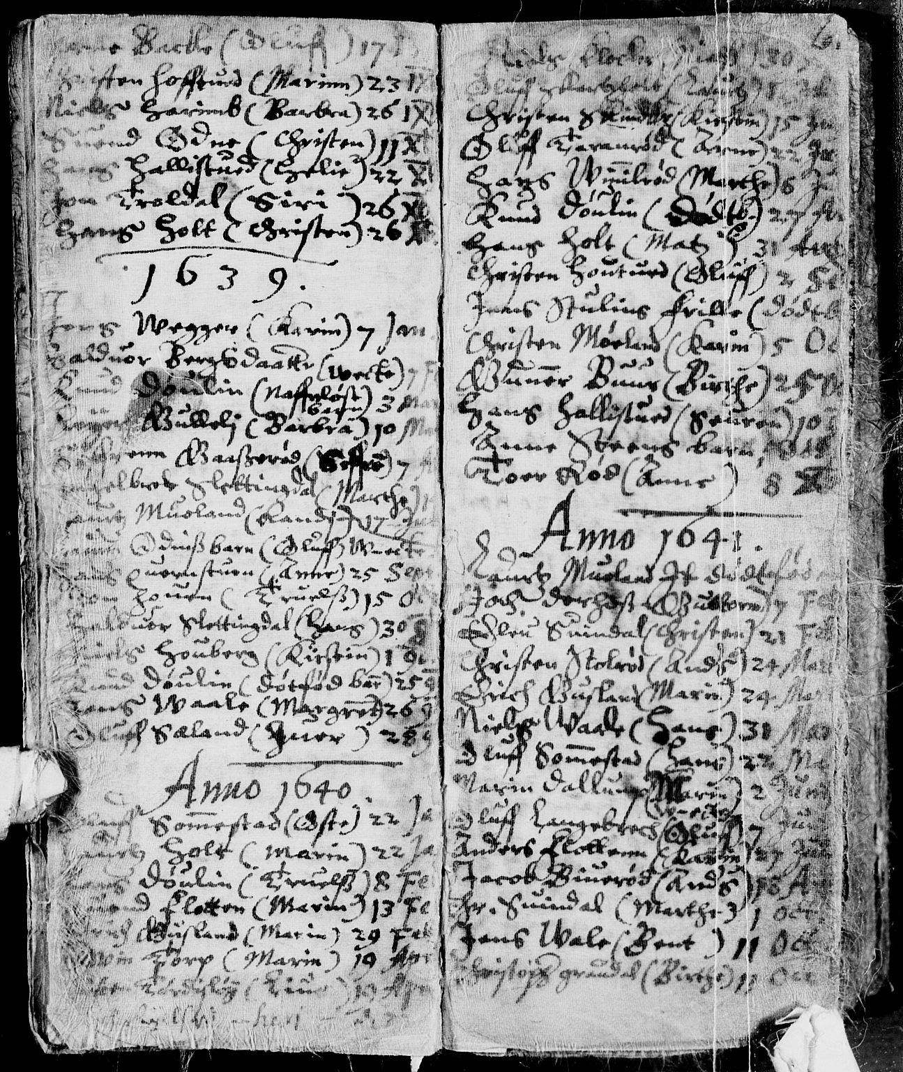 Andebu kirkebøker, AV/SAKO-A-336/F/Fa/L0001: Parish register (official) no. 1 /1, 1623-1738, p. 6