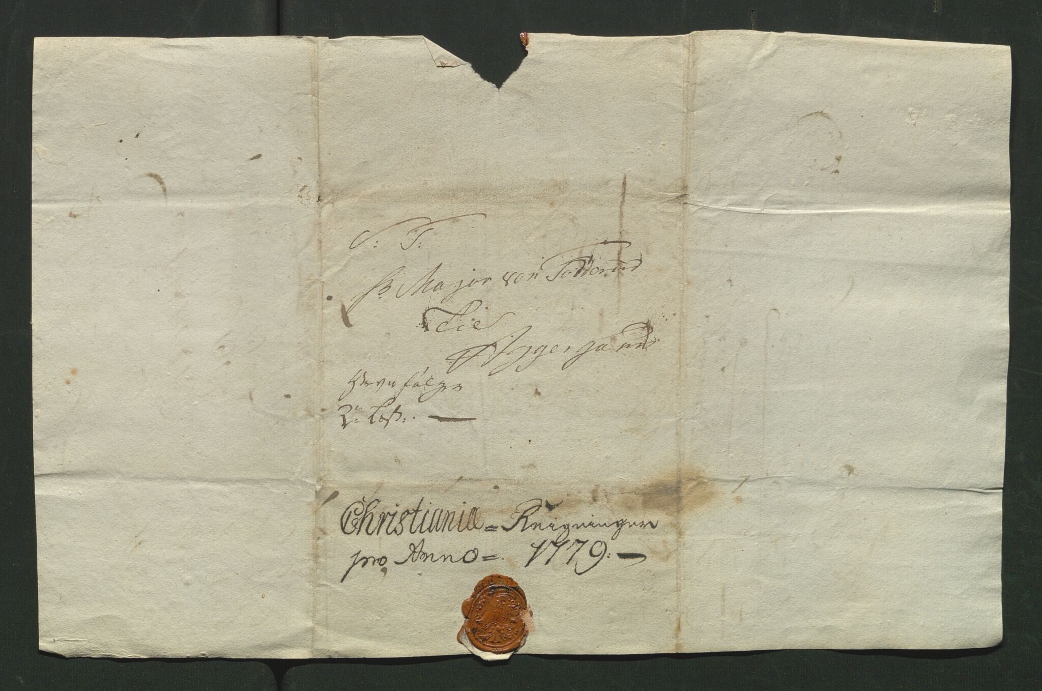 Åker i Vang, Hedmark, og familien Todderud, AV/SAH-ARK-010/R/Rb/L0001: Gjeldsbrev, regninger og kvitteringer, 1726-1829, p. 175