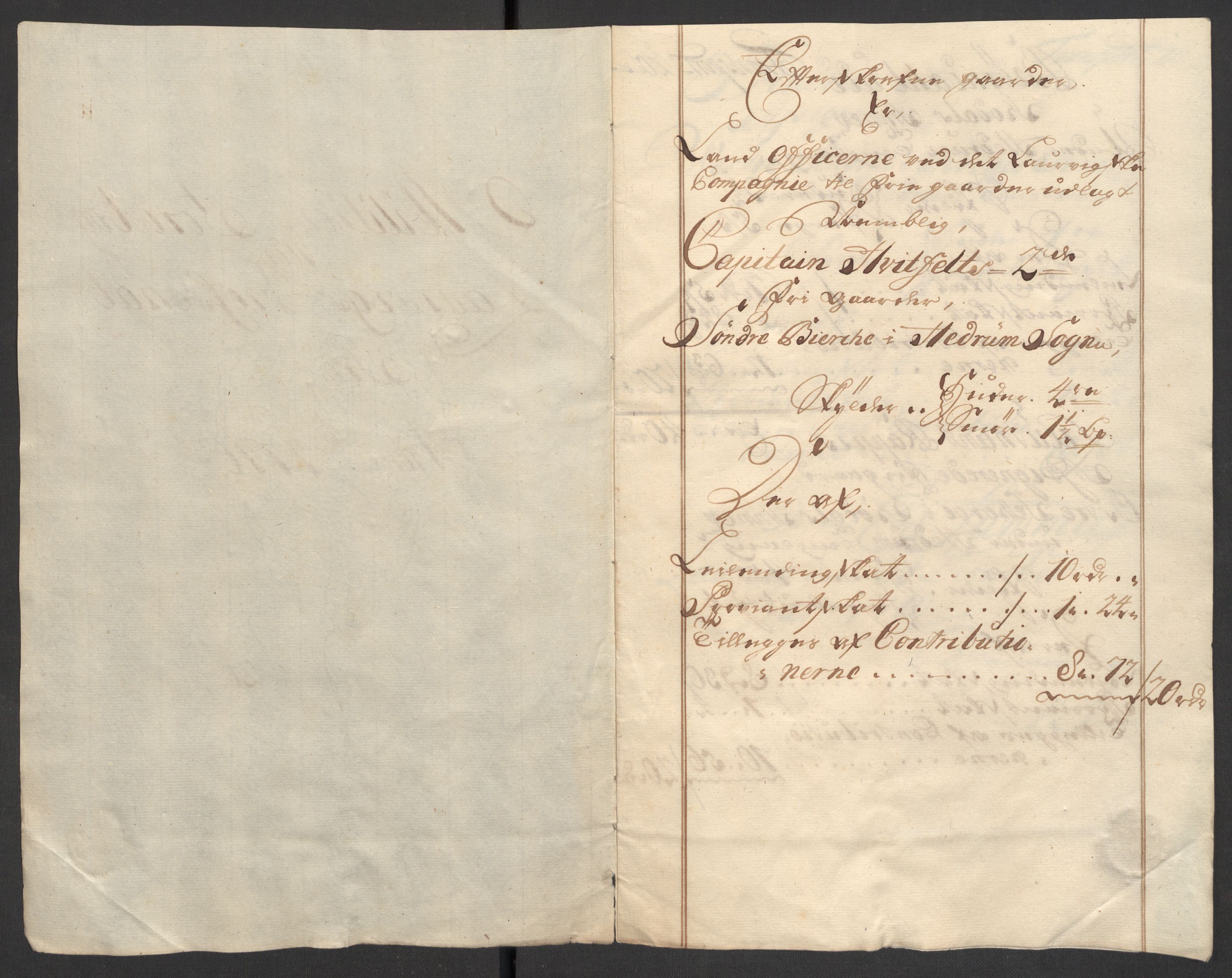 Rentekammeret inntil 1814, Reviderte regnskaper, Fogderegnskap, AV/RA-EA-4092/R33/L1981: Fogderegnskap Larvik grevskap, 1709-1710, p. 445