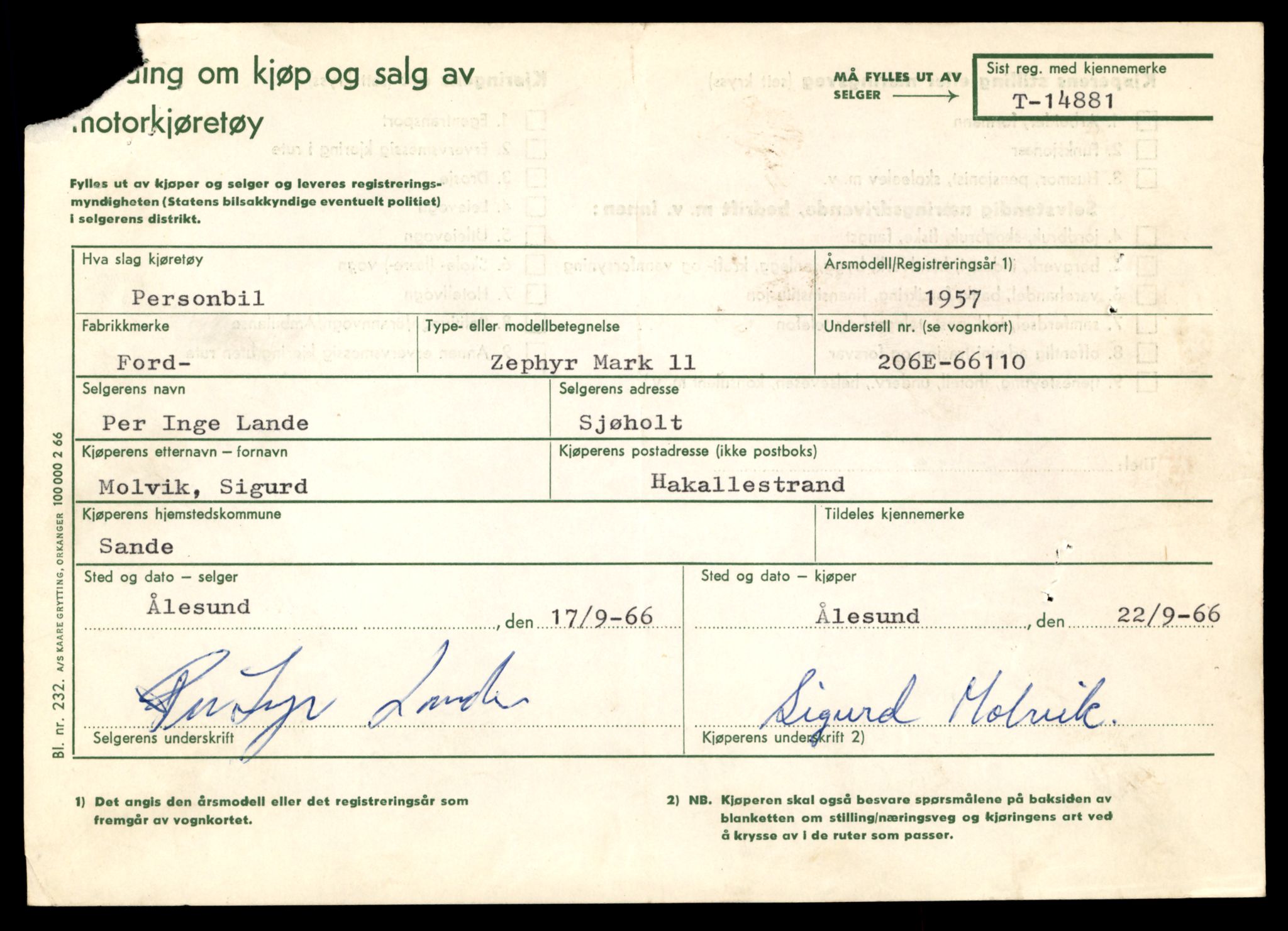 Møre og Romsdal vegkontor - Ålesund trafikkstasjon, AV/SAT-A-4099/F/Fe/L0049: Registreringskort for kjøretøy T 14864 - T 18613, 1927-1998, p. 473