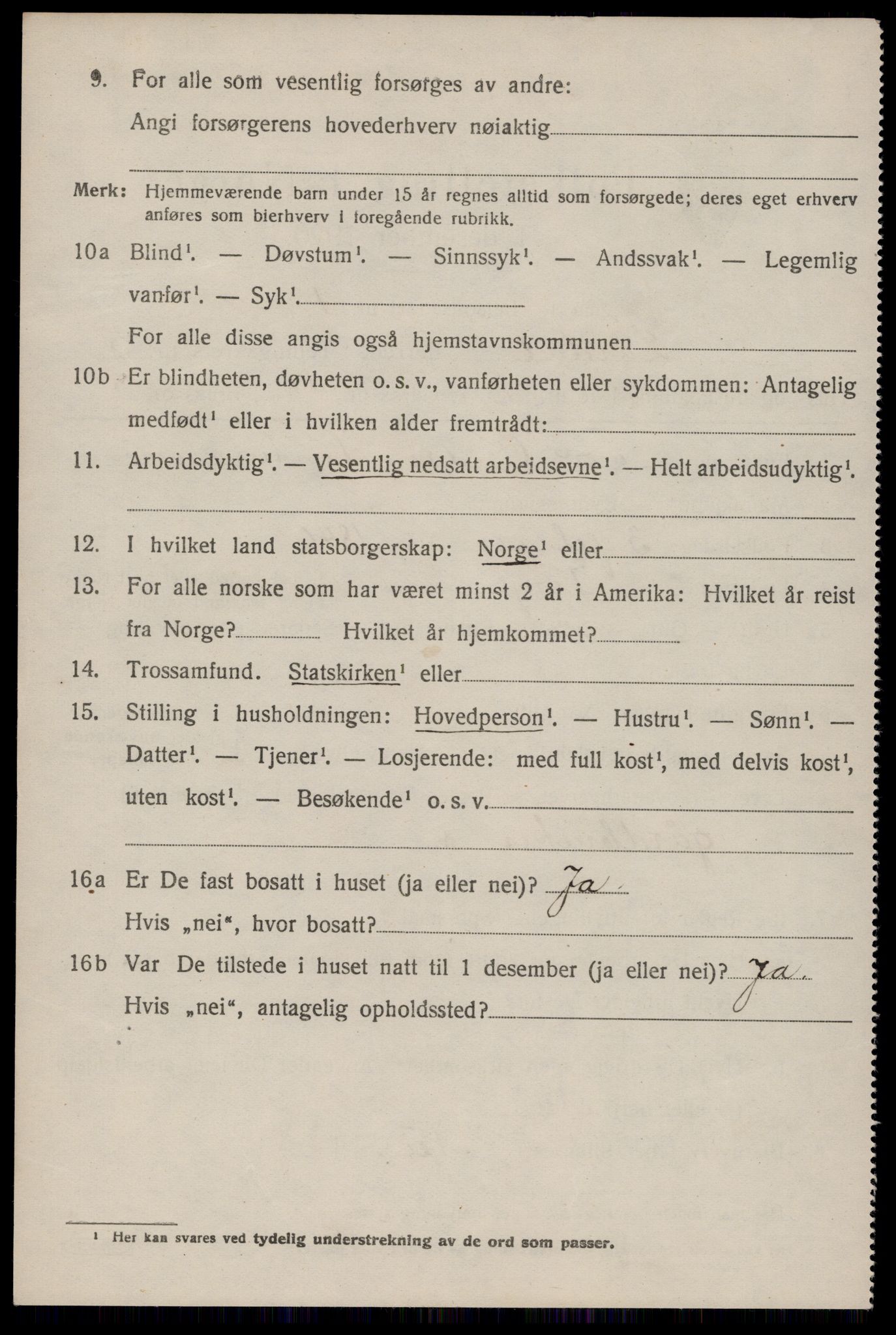 SAKO, 1920 census for Lårdal, 1920, p. 2402