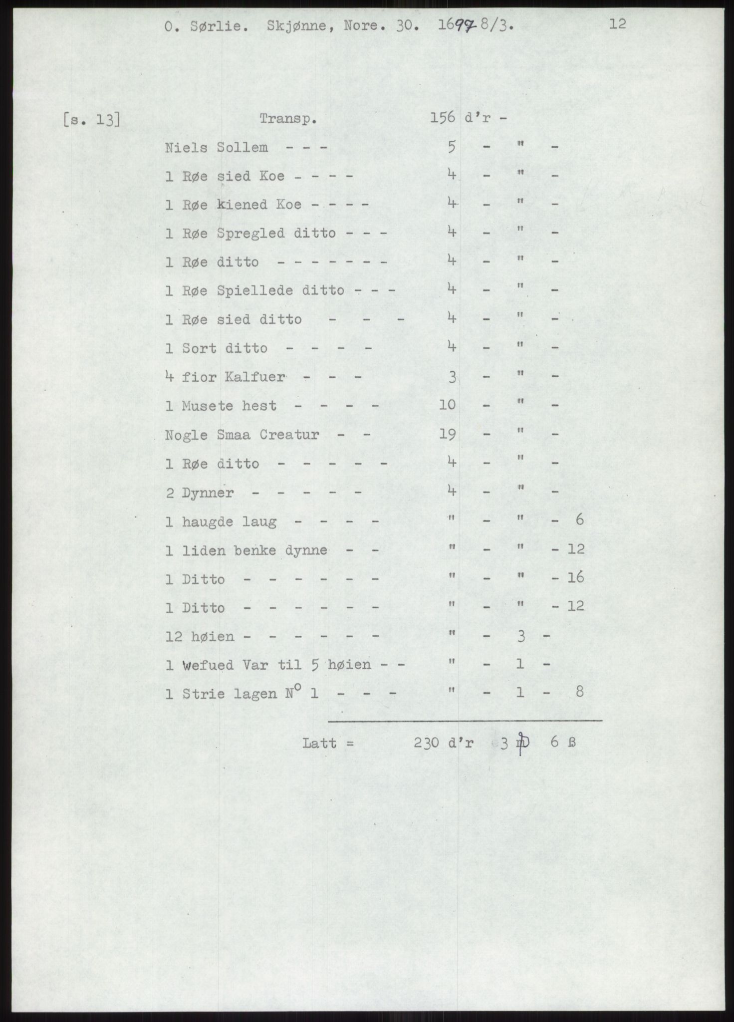 Samlinger til kildeutgivelse, Diplomavskriftsamlingen, AV/RA-EA-4053/H/Ha, p. 360