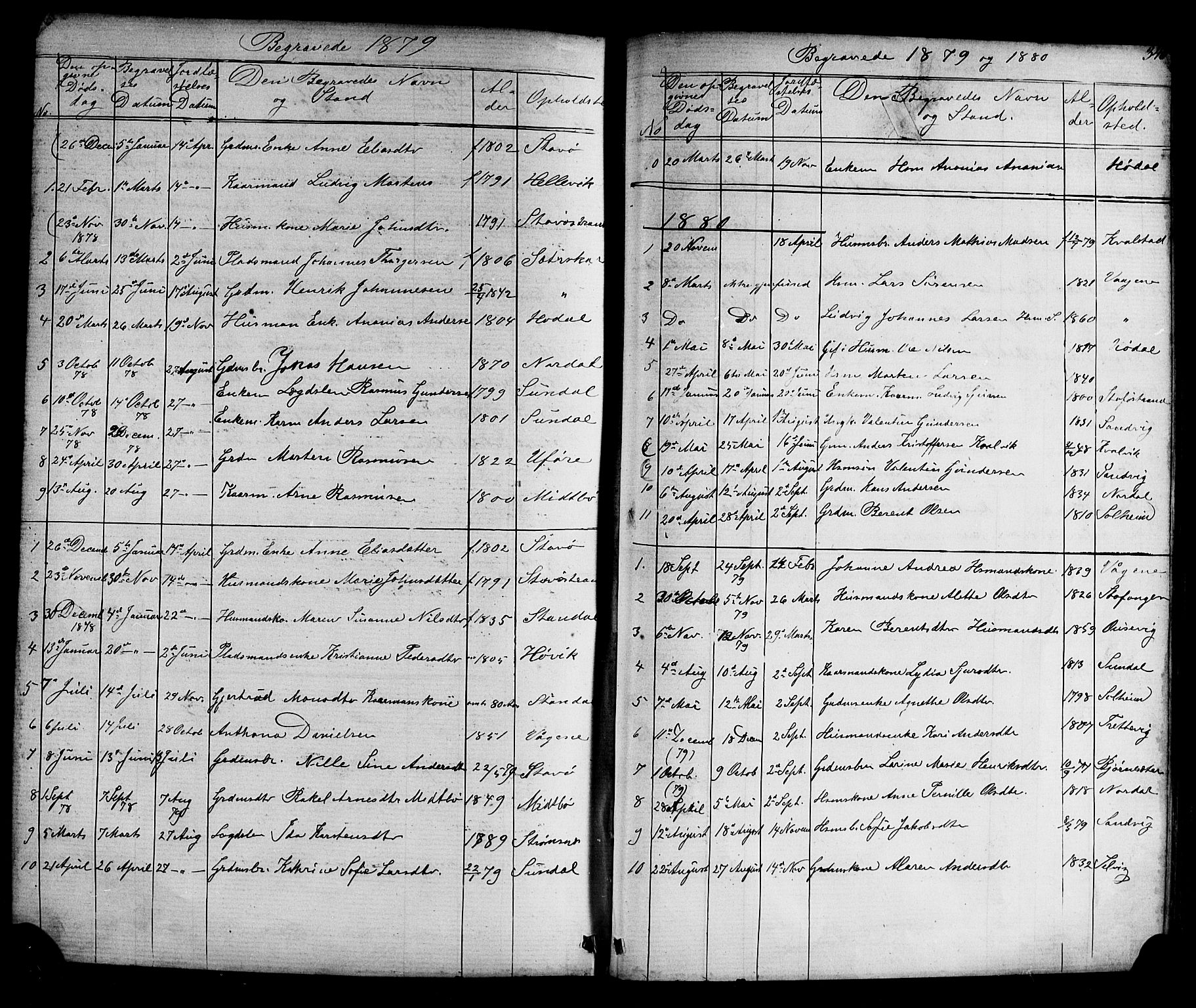 Kinn sokneprestembete, AV/SAB-A-80801/H/Hab/Habc/L0002: Parish register (copy) no. C 2, 1869-1918, p. 346