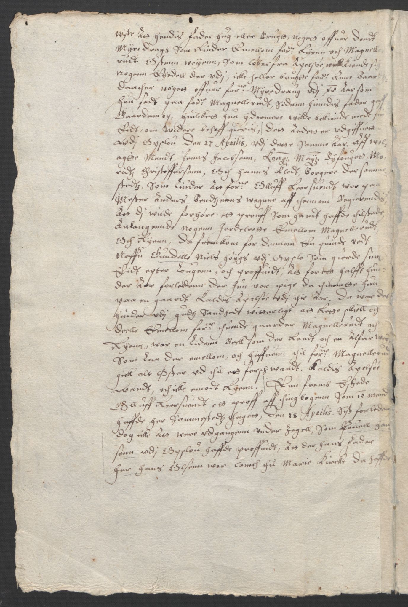 Oslo stiftsdireksjon, SAO/A-11085/G/Gb/L0001: Bispestolens dokumenter, 1584-1612, p. 80