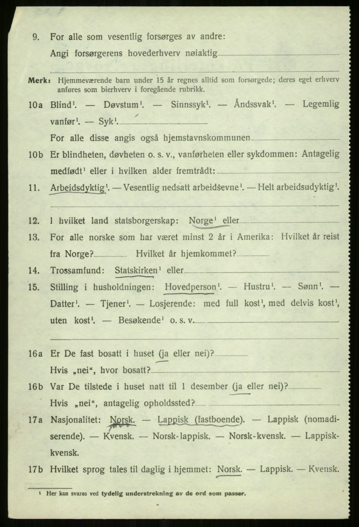 SATØ, 1920 census for Tromsøysund, 1920, p. 10723