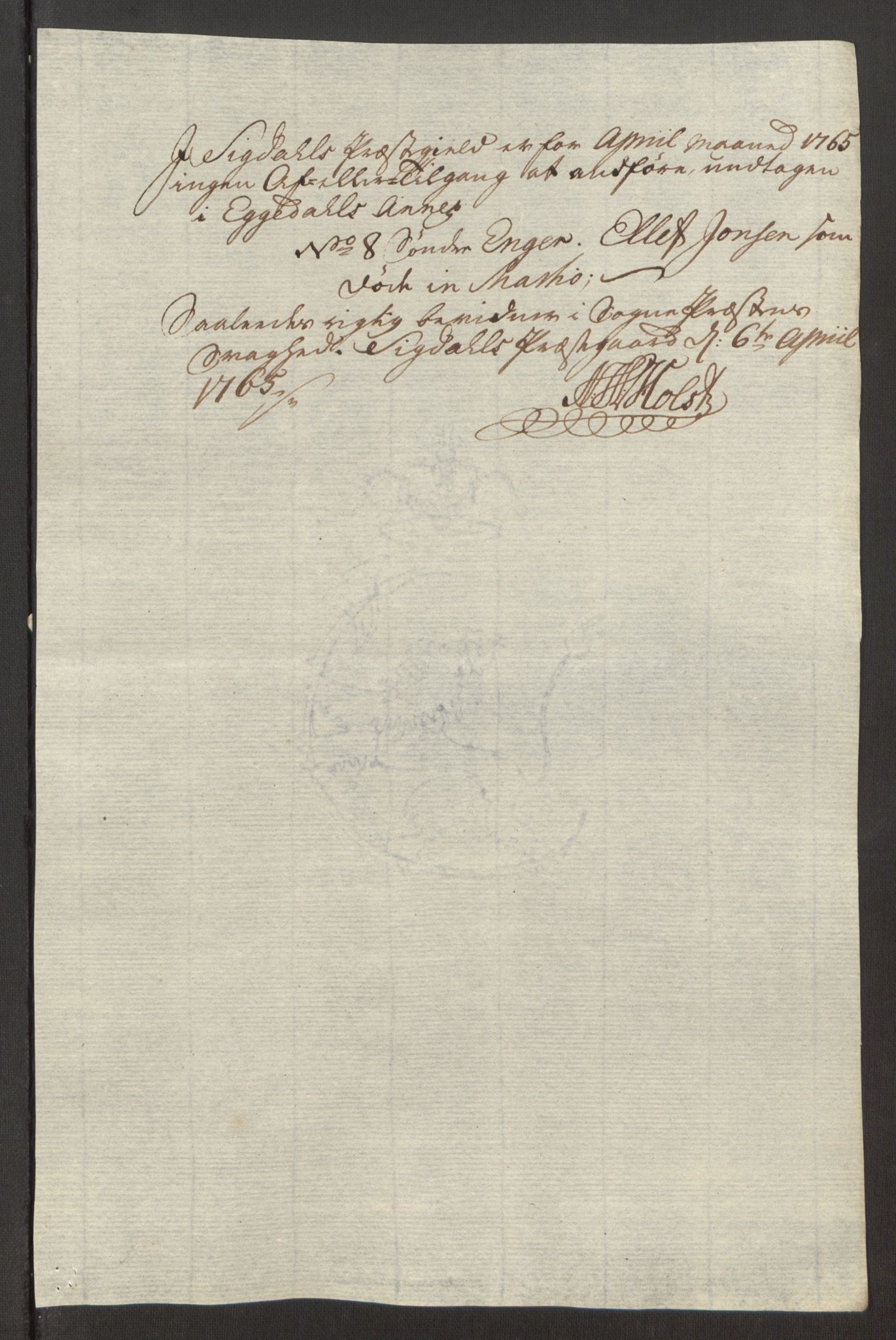 Rentekammeret inntil 1814, Reviderte regnskaper, Fogderegnskap, AV/RA-EA-4092/R31/L1834: Ekstraskatten Hurum, Røyken, Eiker, Lier og Buskerud, 1765, p. 436