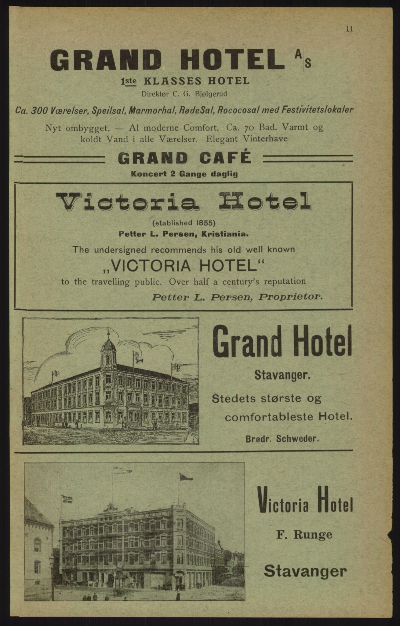 Kristiania/Oslo adressebok, PUBL/-, 1915, p. 11