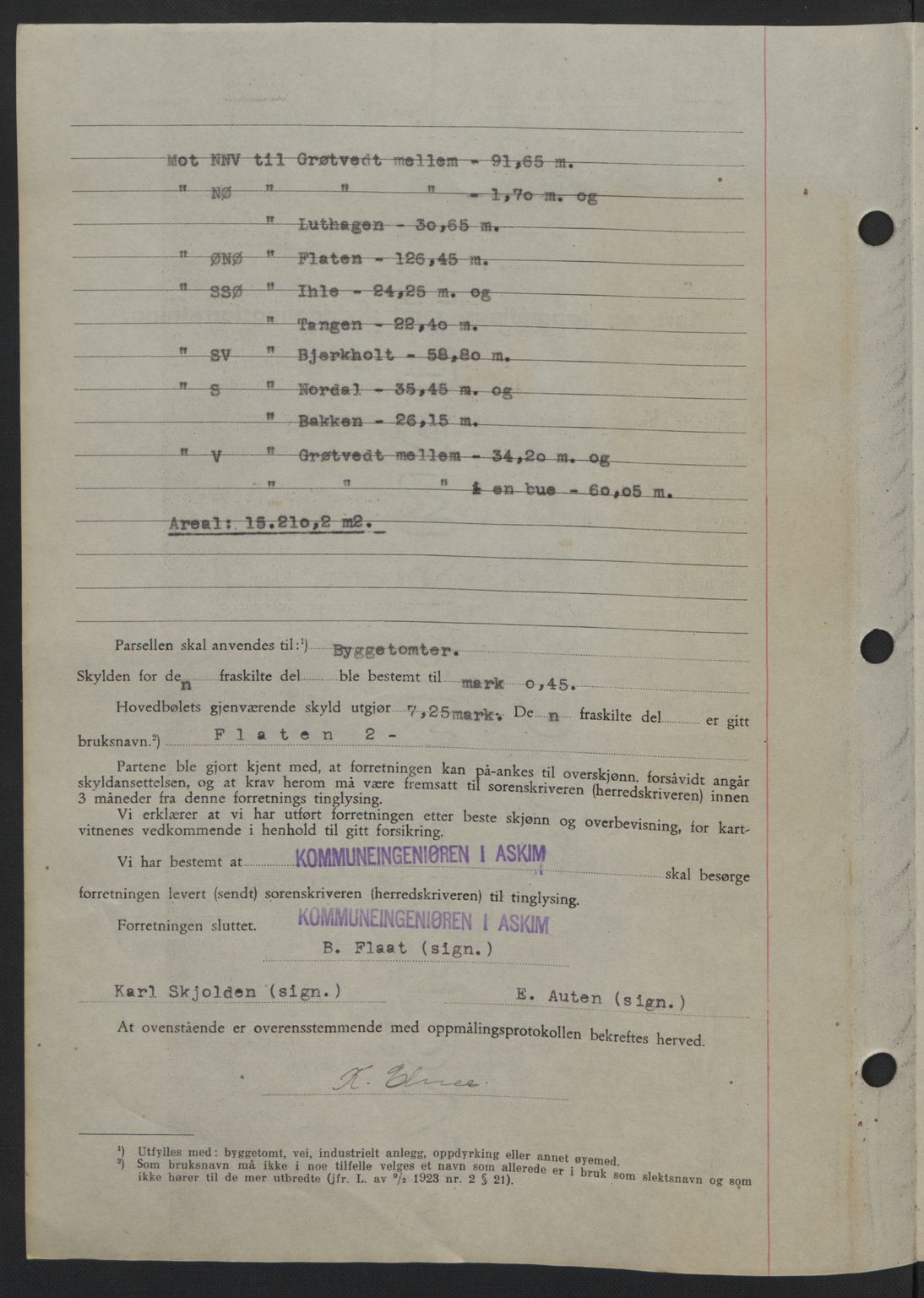 Rakkestad sorenskriveri, AV/SAO-A-10686/G/Gb/Gba/Gbab/L0012a: Mortgage book no. A12 I, 1945-1946, Diary no: : 367/1946