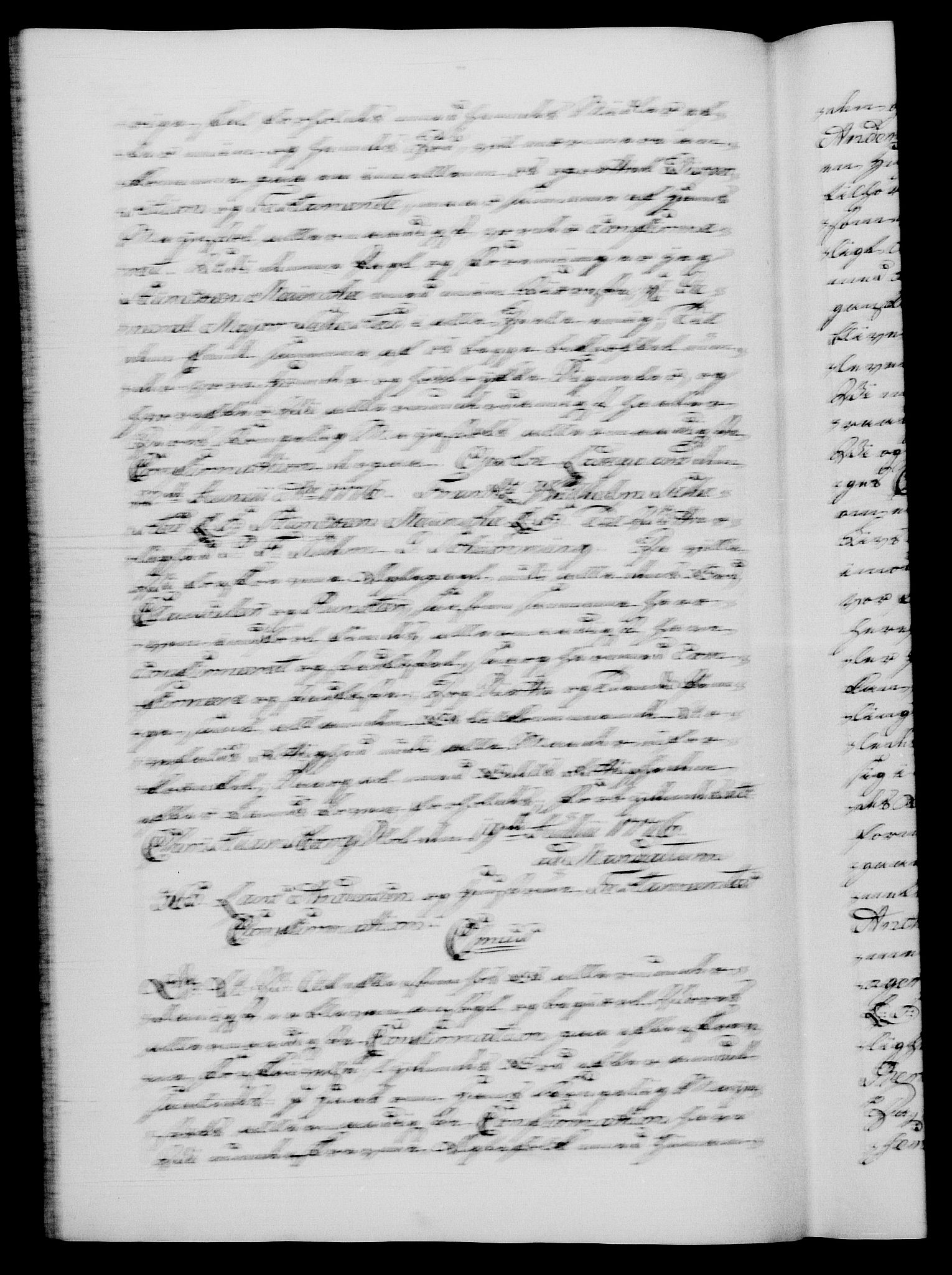 Danske Kanselli 1572-1799, AV/RA-EA-3023/F/Fc/Fca/Fcaa/L0047: Norske registre, 1776-1778, p. 254b