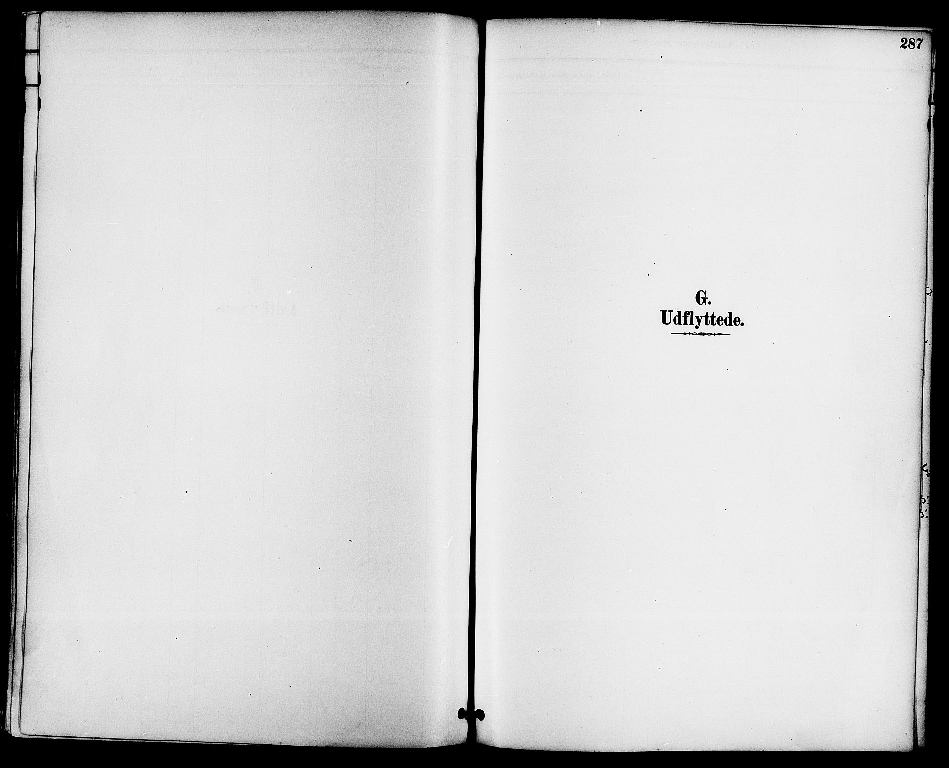 Gjerpen kirkebøker, SAKO/A-265/F/Fa/L0010: Parish register (official) no. I 10, 1886-1895, p. 287