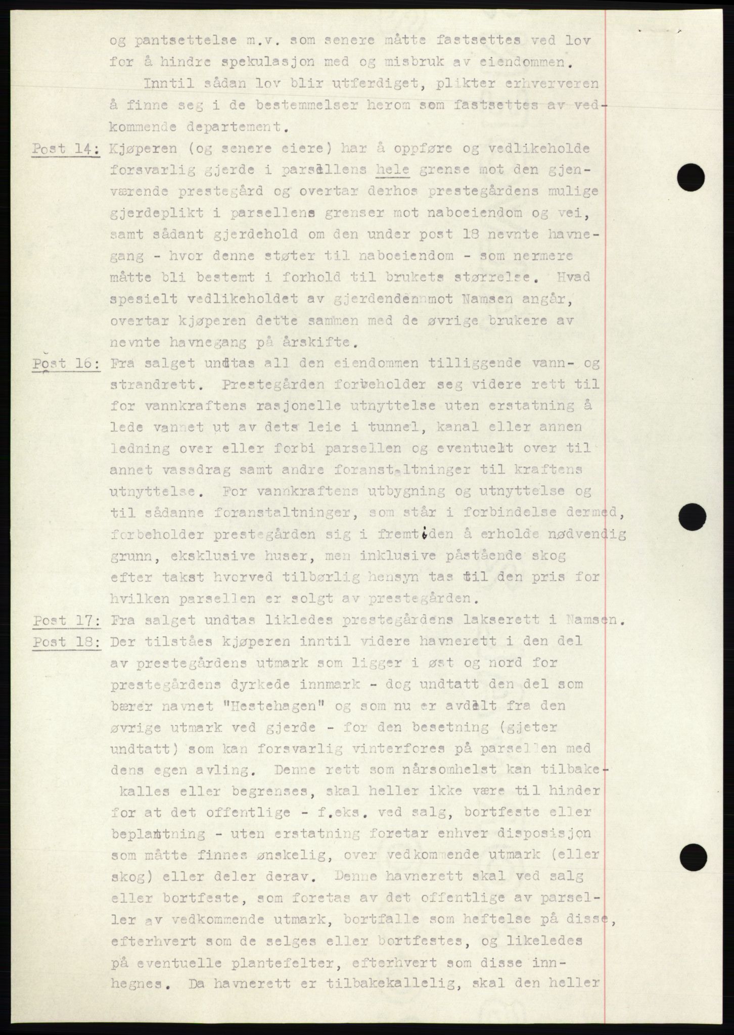 Namdal sorenskriveri, SAT/A-4133/1/2/2C: Mortgage book no. -, 1926-1930, Deed date: 12.03.1927