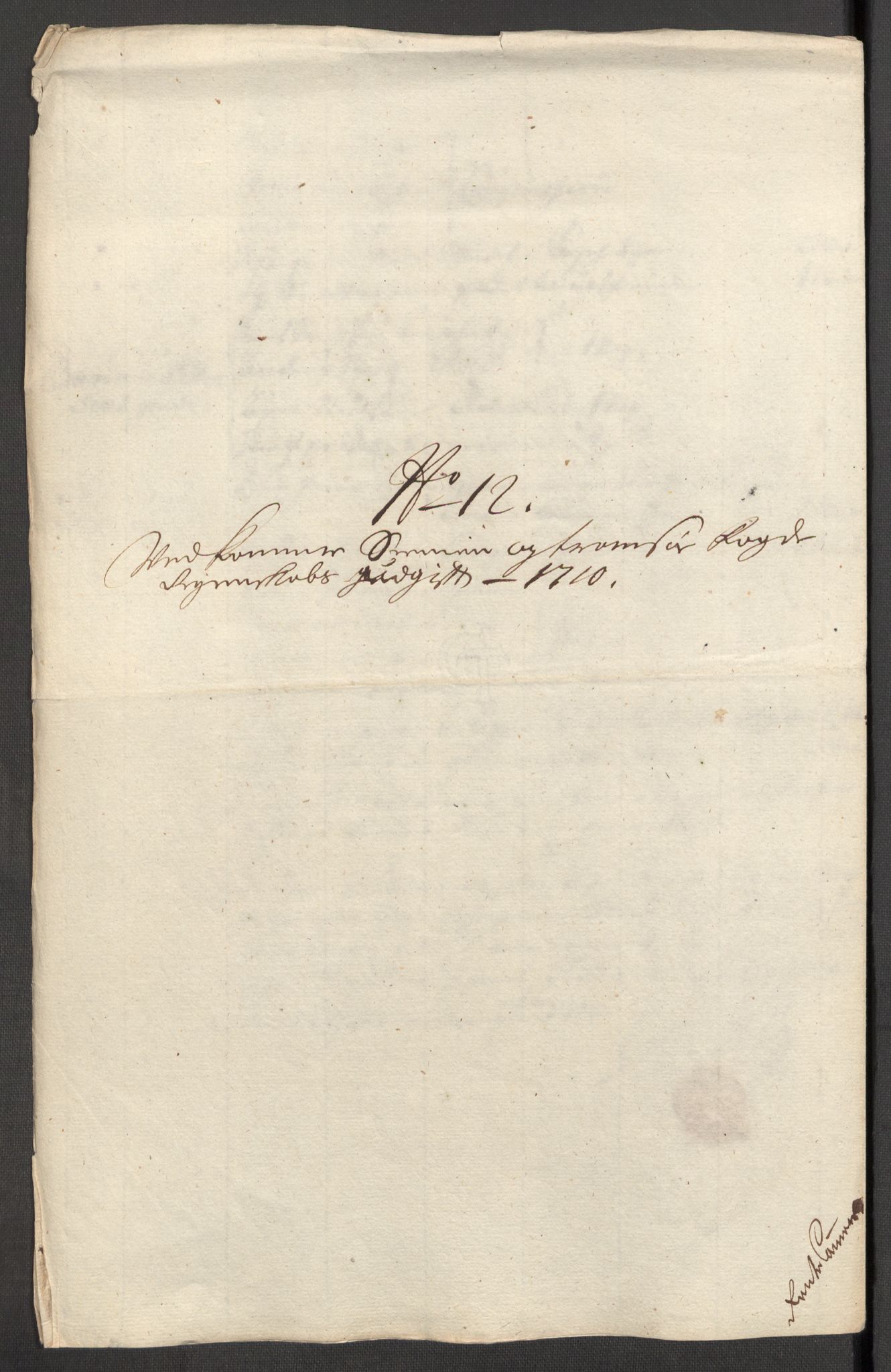 Rentekammeret inntil 1814, Reviderte regnskaper, Fogderegnskap, AV/RA-EA-4092/R68/L4757: Fogderegnskap Senja og Troms, 1708-1710, p. 296