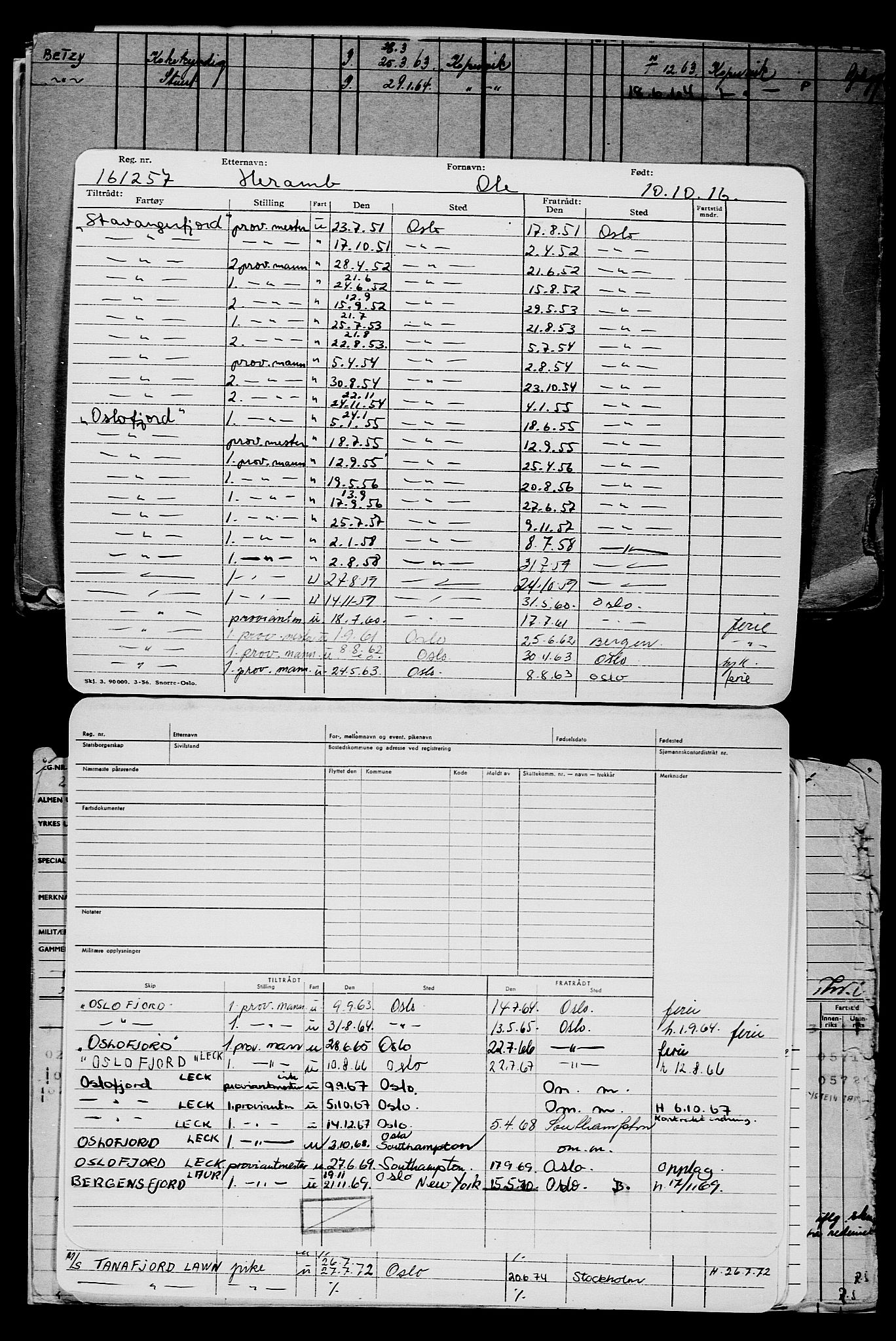 Direktoratet for sjømenn, AV/RA-S-3545/G/Gb/L0143: Hovedkort, 1916, p. 148