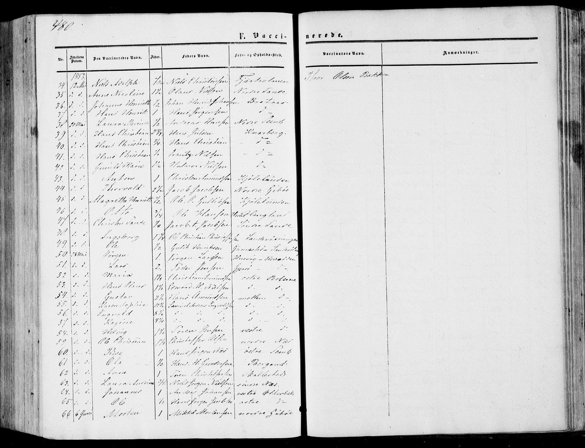 Nøtterøy kirkebøker, AV/SAKO-A-354/F/Fa/L0006: Parish register (official) no. I 6, 1852-1864, p. 480