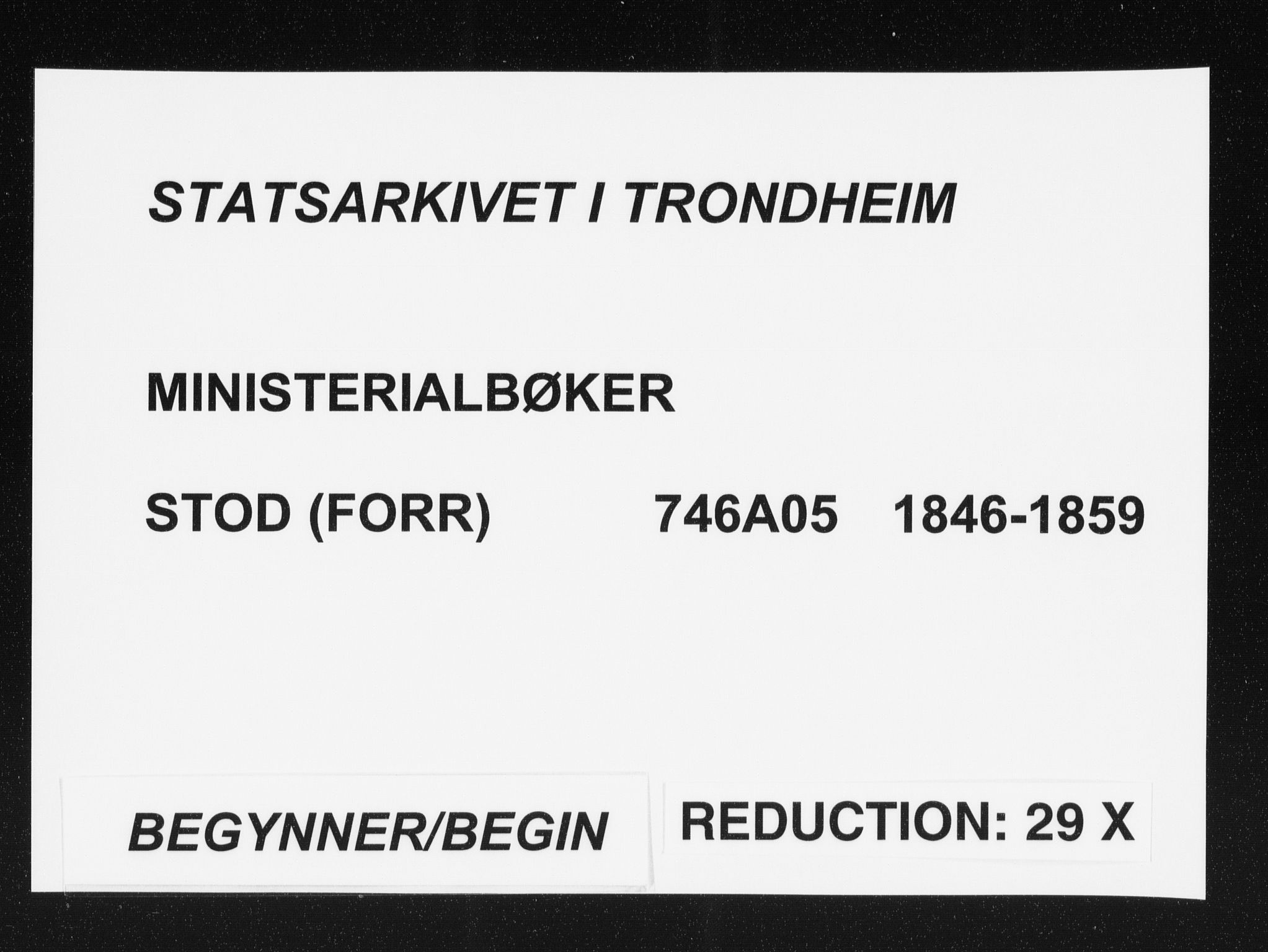 Ministerialprotokoller, klokkerbøker og fødselsregistre - Nord-Trøndelag, SAT/A-1458/746/L0446: Parish register (official) no. 746A05, 1846-1859
