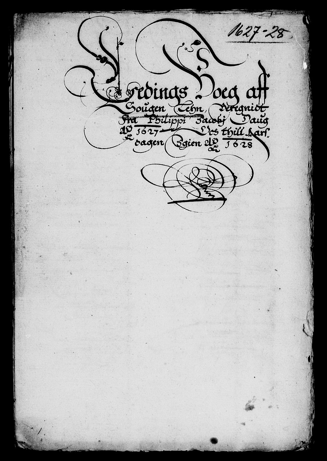 Rentekammeret inntil 1814, Reviderte regnskaper, Lensregnskaper, AV/RA-EA-5023/R/Rb/Rbt/L0045: Bergenhus len, 1627-1628