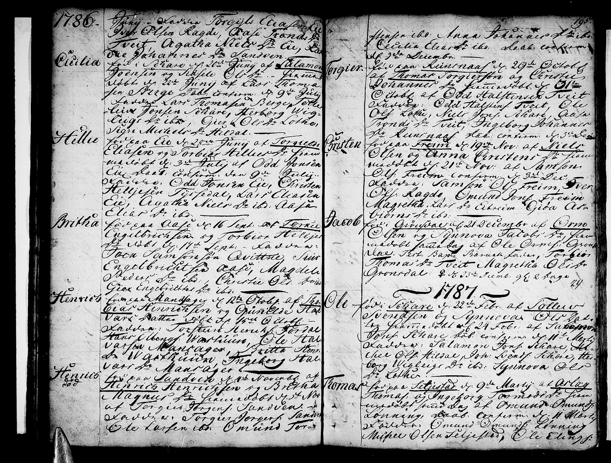 Ullensvang sokneprestembete, SAB/A-78701/H/Haa: Parish register (official) no. A 6 /3, 1758-1788, p. 195