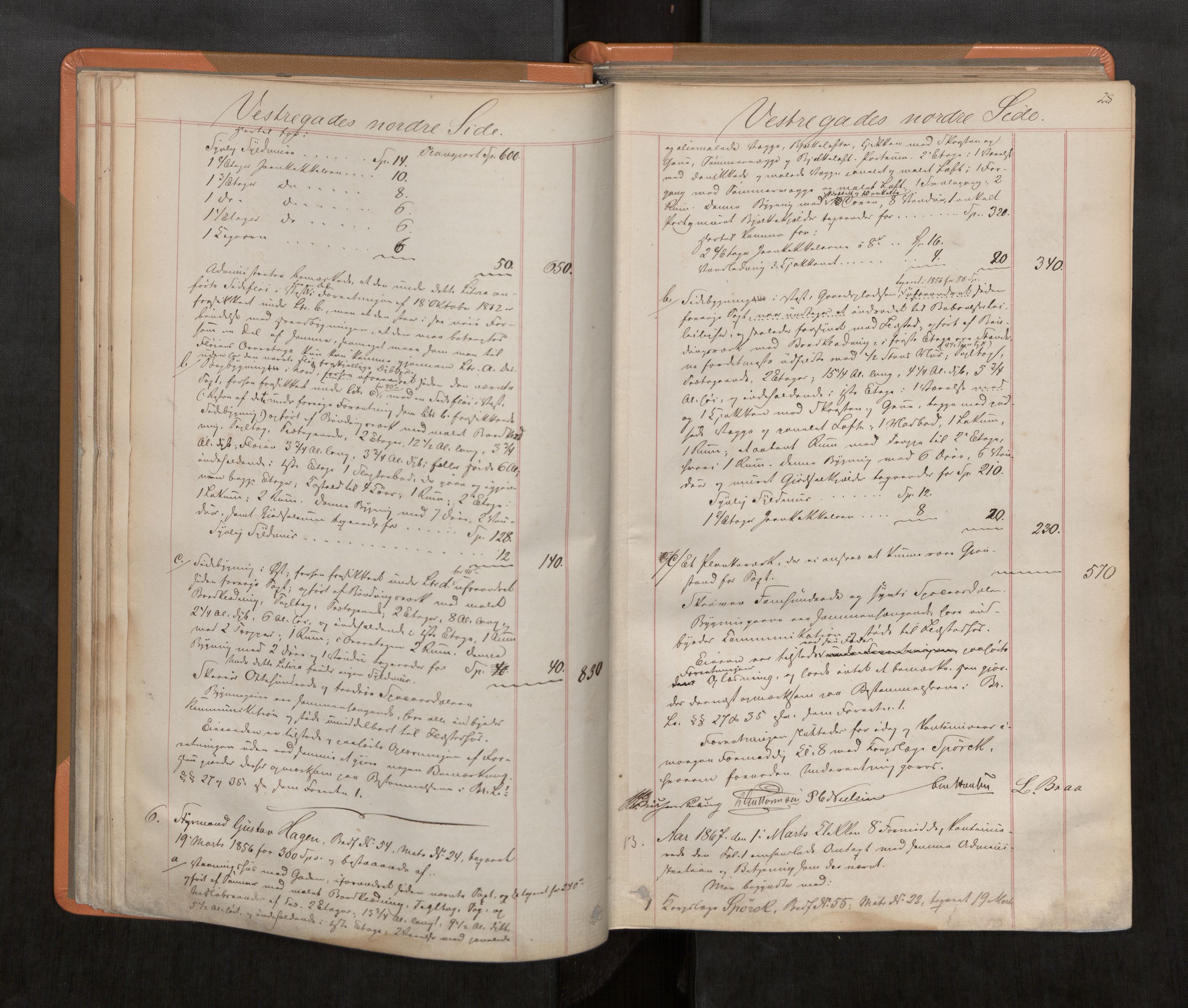 Norges Brannkasse Trondheim magistrat, AV/SAT-A-5590/Fa/L0040: Branntakstprotokoll B, 1867, p. 28