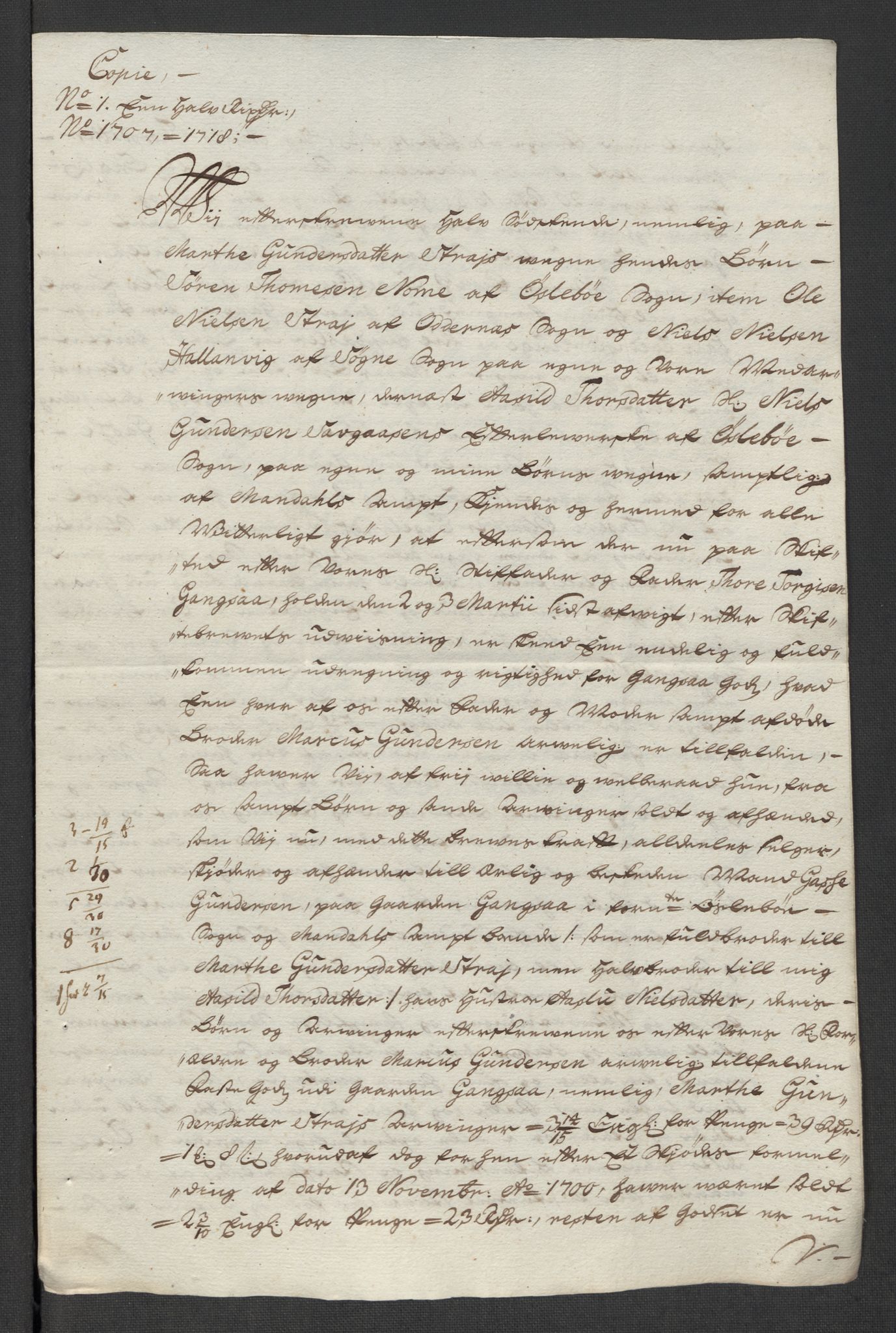 Rentekammeret inntil 1814, Reviderte regnskaper, Fogderegnskap, AV/RA-EA-4092/R43/L2563: Fogderegnskap Lista og Mandal, 1718, p. 533