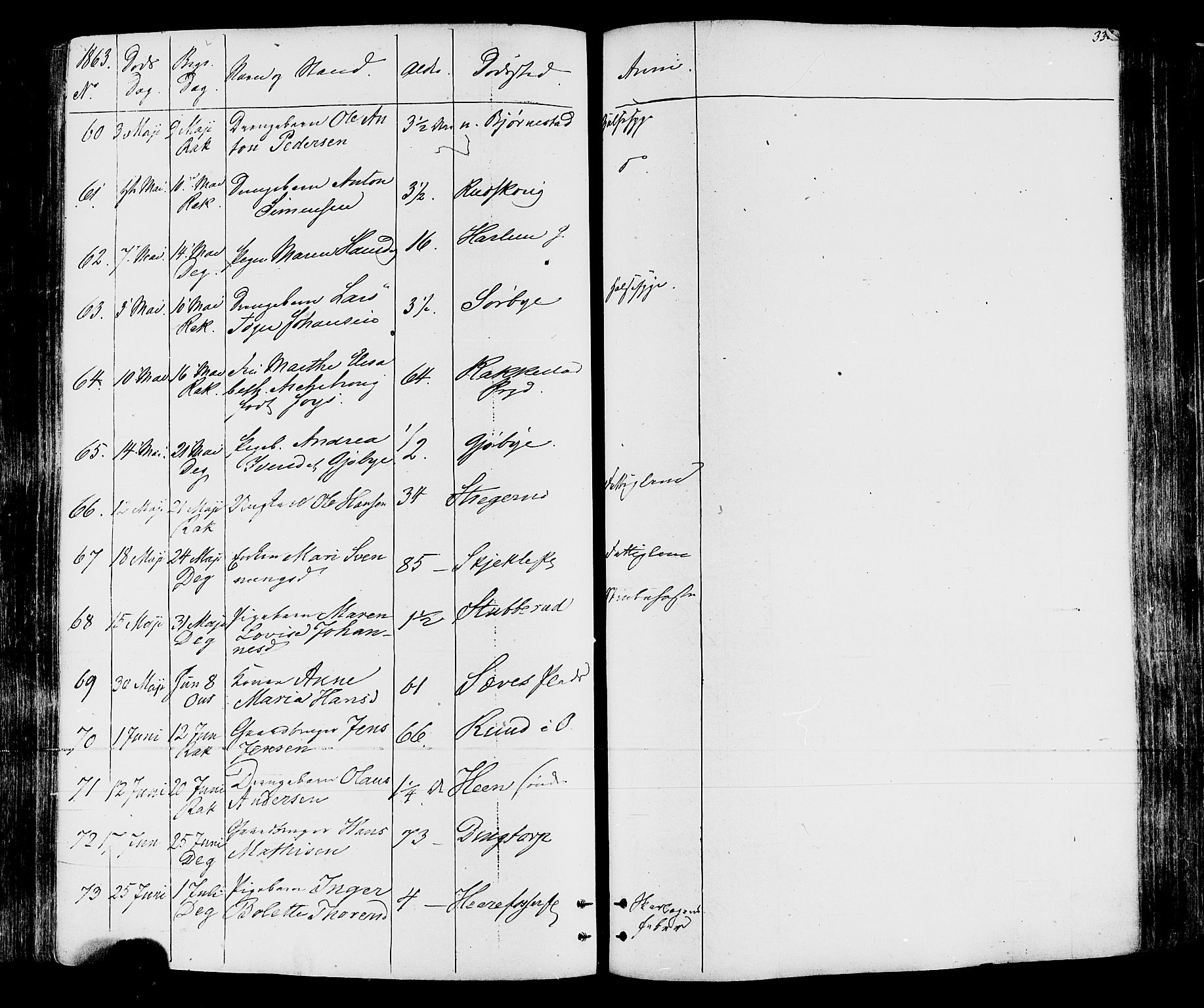 Rakkestad prestekontor Kirkebøker, AV/SAO-A-2008/F/Fa/L0011: Parish register (official) no. I 11, 1862-1877, p. 330