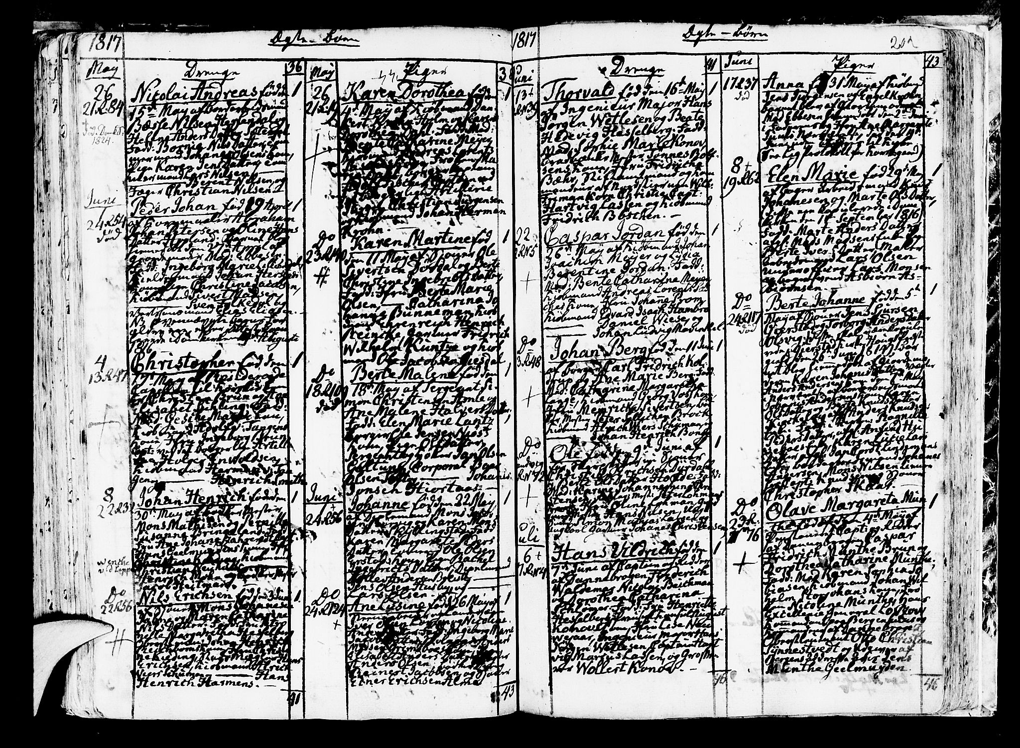Korskirken sokneprestembete, SAB/A-76101/H/Haa/L0006: Parish register (official) no. A 6, 1790-1820, p. 202
