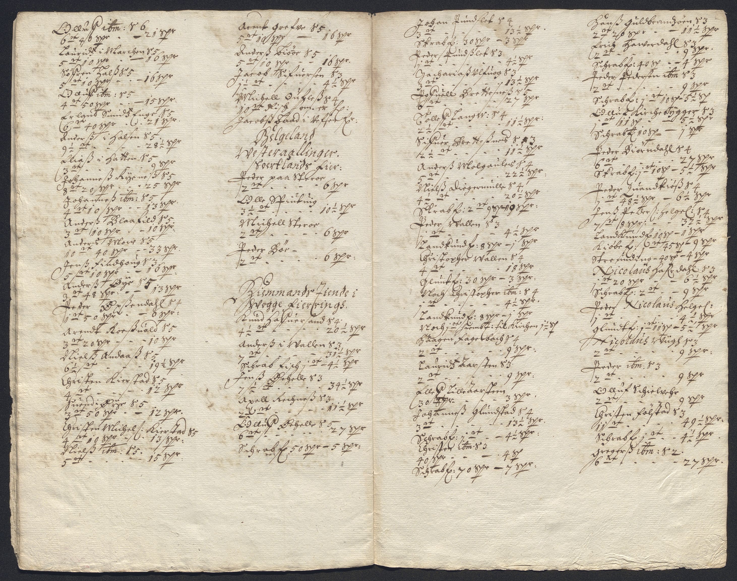 Rentekammeret inntil 1814, Reviderte regnskaper, Kirkeregnskap, AV/RA-EA-4067/Rf/L0118: Kirkeregnskap, 1643-1689, p. 304