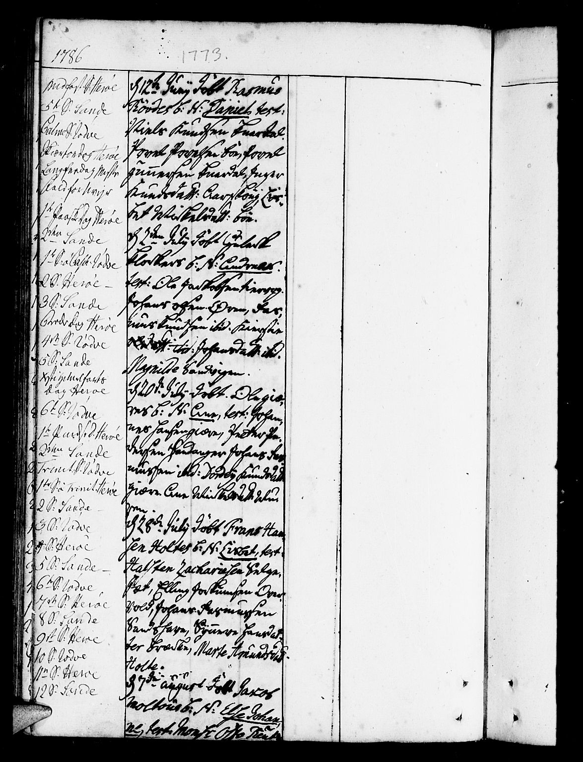 Ministerialprotokoller, klokkerbøker og fødselsregistre - Møre og Romsdal, SAT/A-1454/507/L0067: Parish register (official) no. 507A02, 1767-1788, p. 100