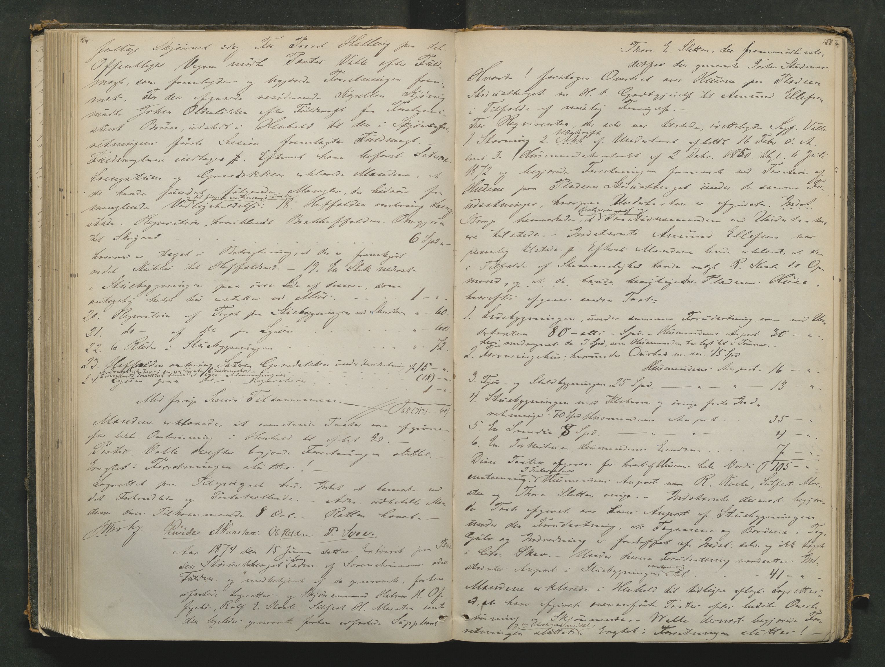 Nord-Gudbrandsdal tingrett, AV/SAH-TING-002/G/Gc/Gcb/L0003: Ekstrarettsprotokoll for åstedssaker, 1867-1876, p. 153b-154a