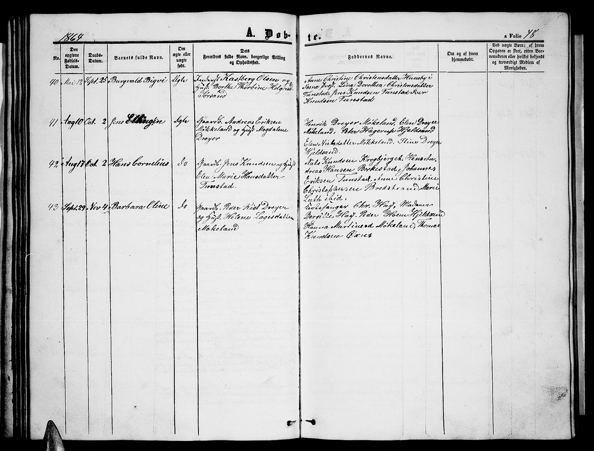 Ministerialprotokoller, klokkerbøker og fødselsregistre - Nordland, AV/SAT-A-1459/893/L1347: Parish register (copy) no. 893C02, 1858-1866, p. 48