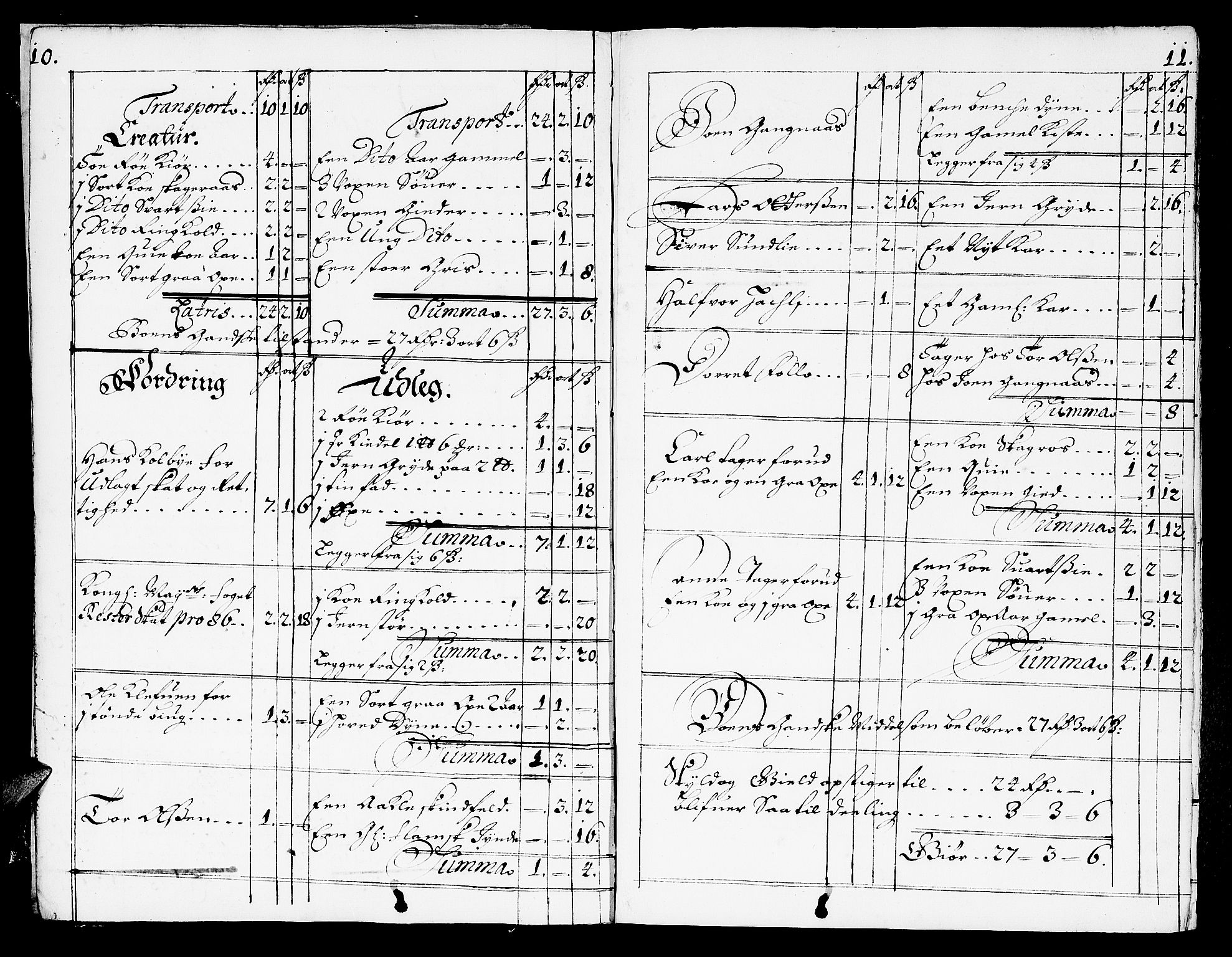 Orkdal sorenskriveri, AV/SAT-A-4169/1/3/3Aa/L0002: Skifteprotokoller, 1689-1696, p. 10-11