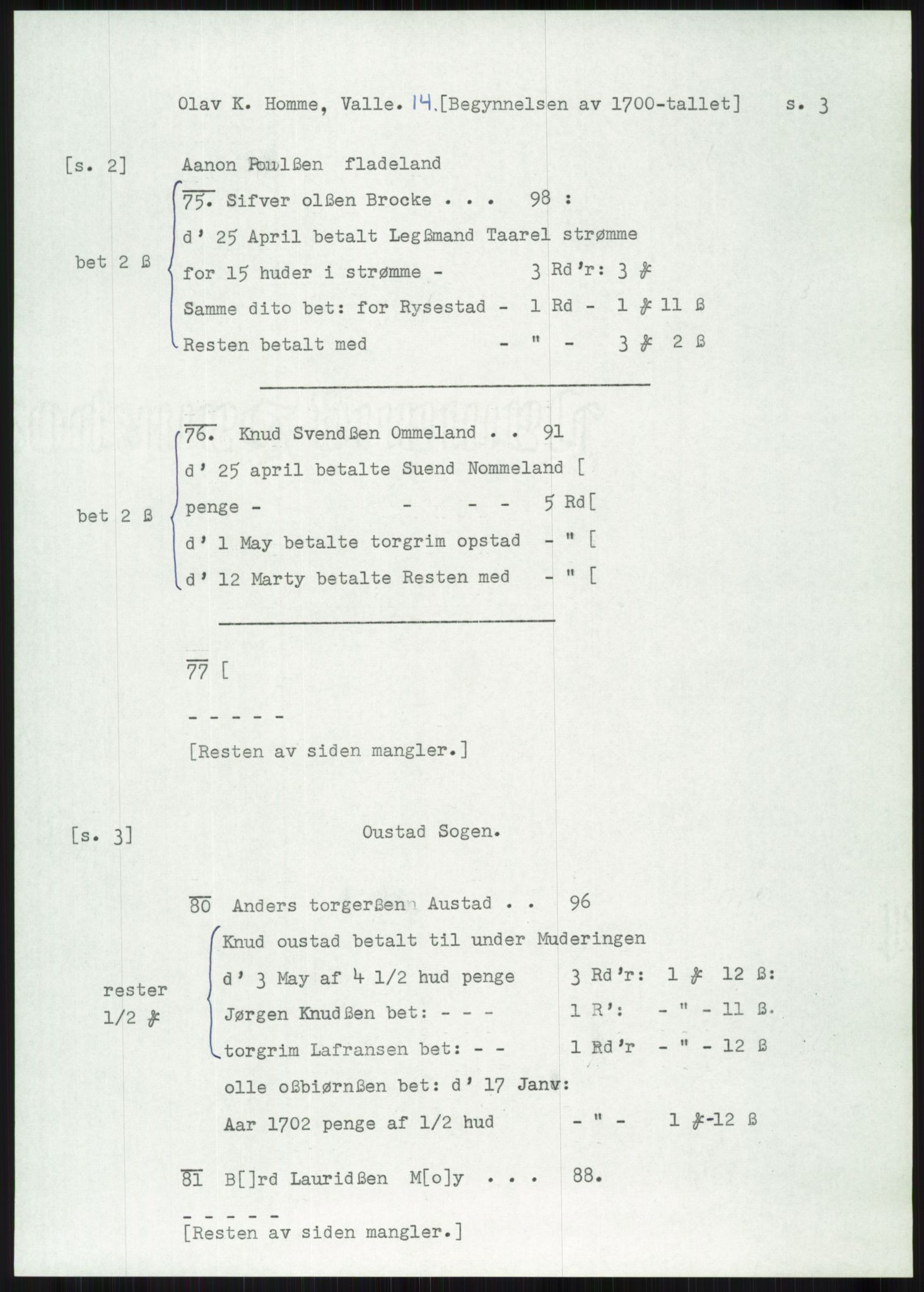 Samlinger til kildeutgivelse, Diplomavskriftsamlingen, AV/RA-EA-4053/H/Ha, p. 2522