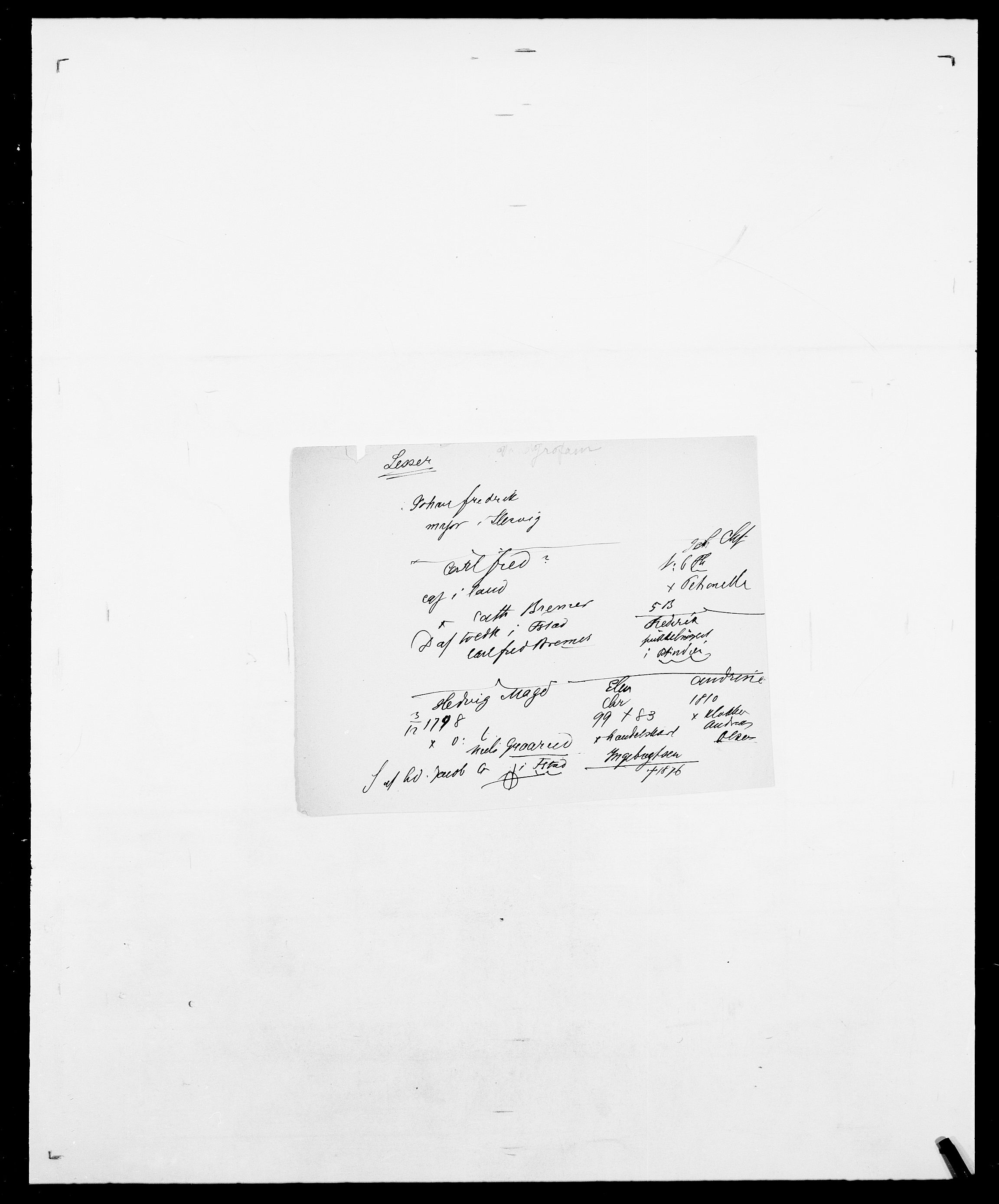 Delgobe, Charles Antoine - samling, SAO/PAO-0038/D/Da/L0023: Lau - Lirvyn, p. 256