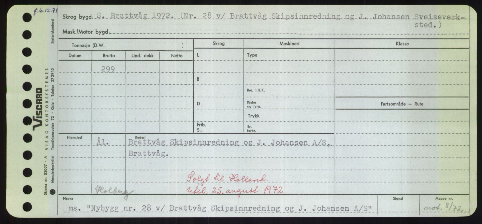 Sjøfartsdirektoratet med forløpere, Skipsmålingen, RA/S-1627/H/Hd/L0027: Fartøy, Norhop-Nør, p. 387