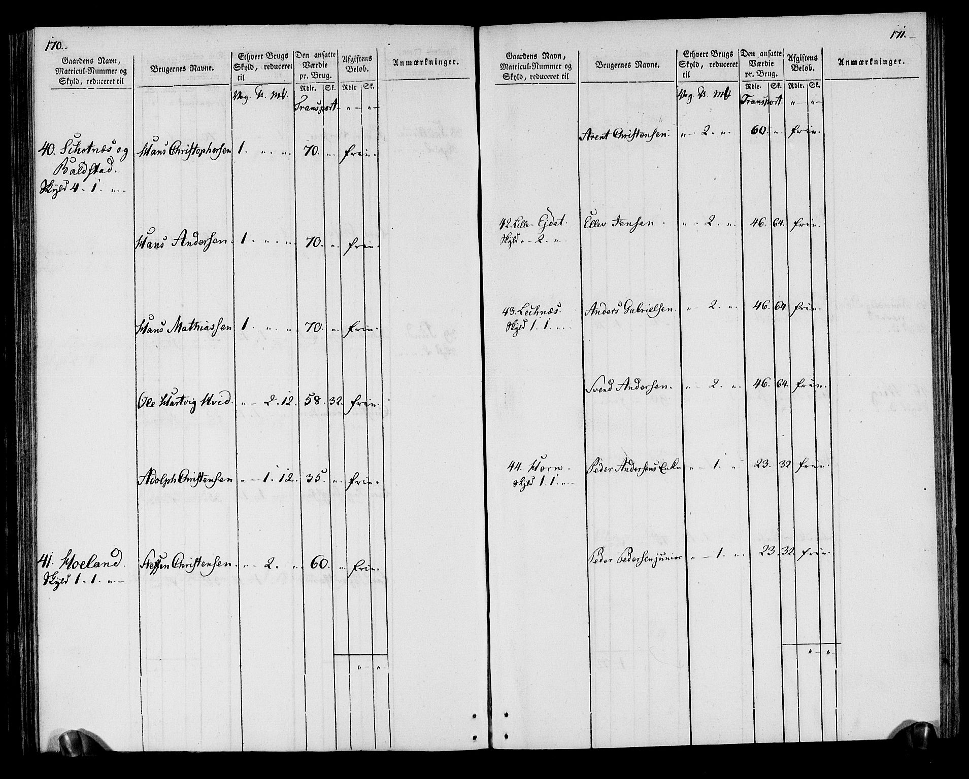 Rentekammeret inntil 1814, Realistisk ordnet avdeling, AV/RA-EA-4070/N/Ne/Nea/L0164: Vesterålen, Andenes og Lofoten fogderi. Oppebørselsregister, 1803, p. 88