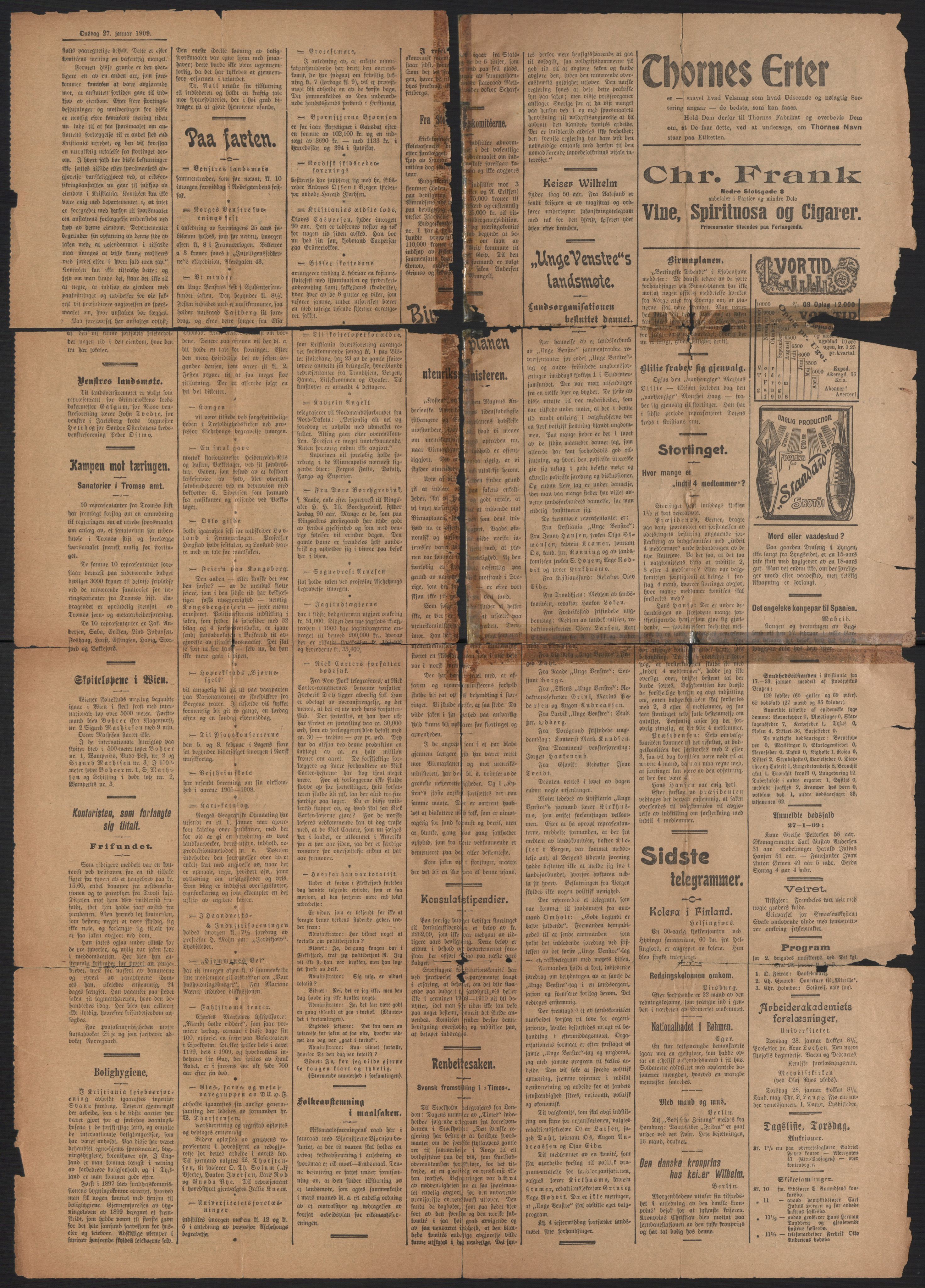 Venstres Hovedorganisasjon, AV/RA-PA-0876/X/L0001: De eldste skrifter, 1860-1936, p. 852
